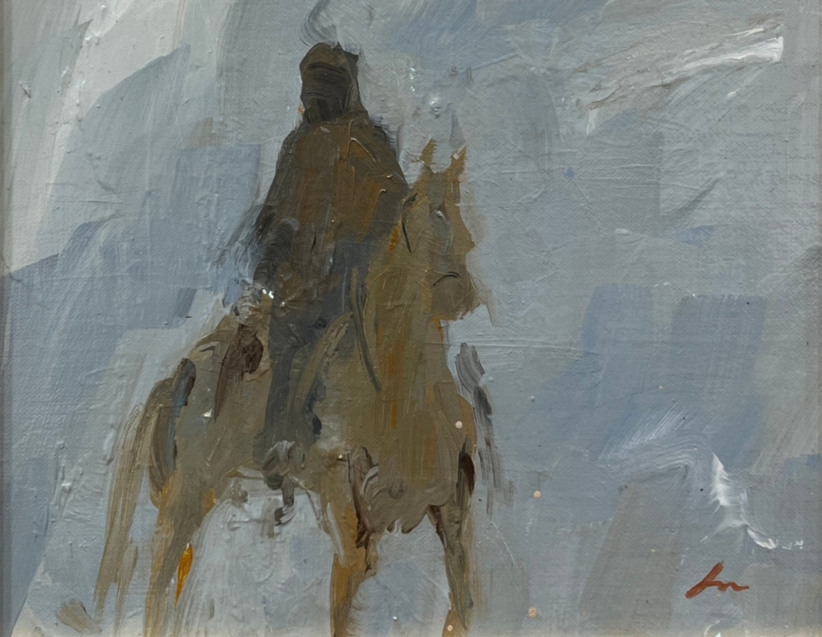 Horse and Rider by Deborah Hill at LePrince Galleries