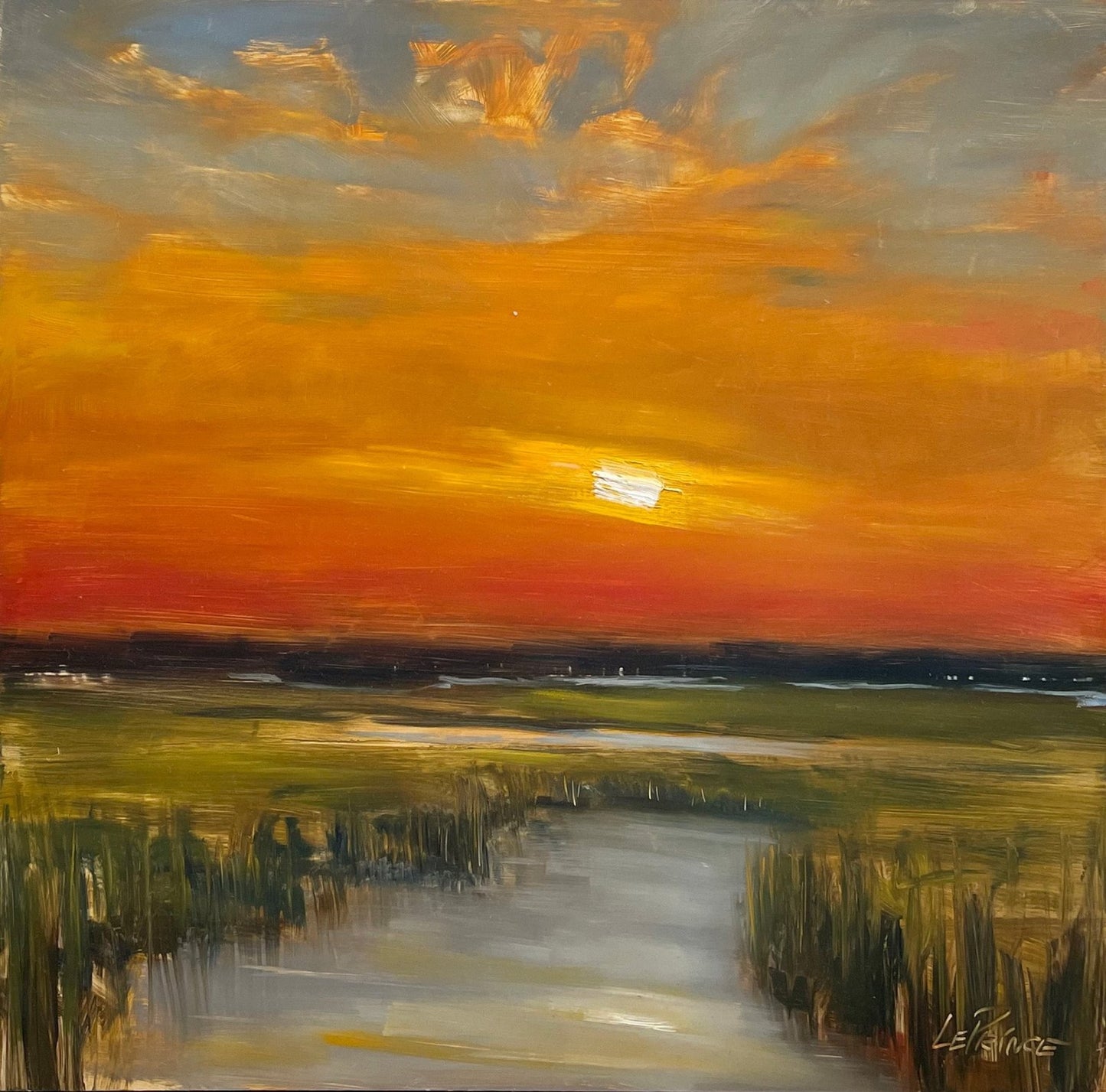 Red Sky by Kevin LePrince at LePrince Galleries