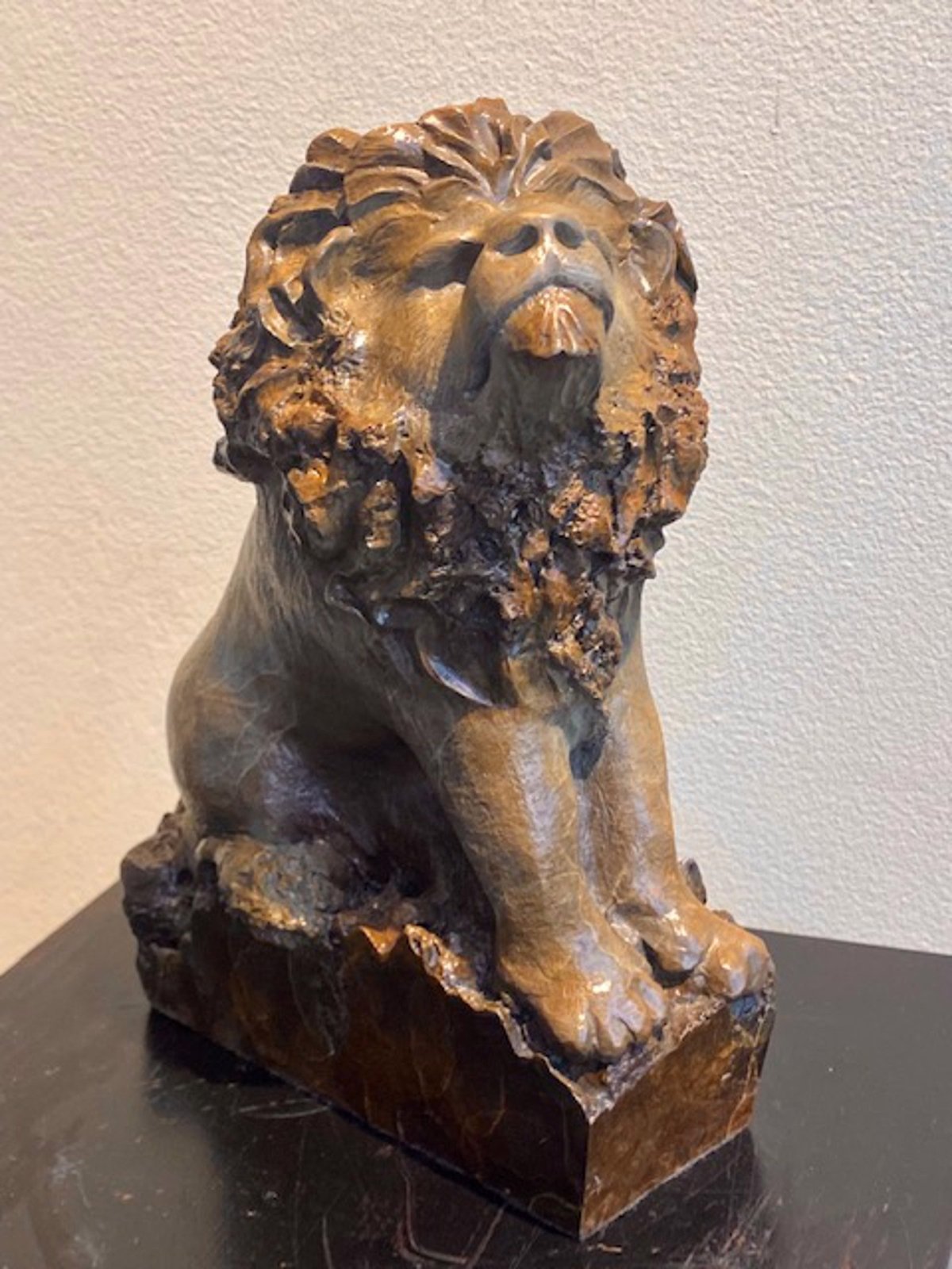 Literary Lion by Leo Osborne at LePrince Galleries