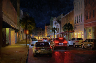 King Street Nocturne by Marc Anderson at LePrince Galleries