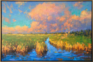 Clouds Over the Everglades by Ning Lee at LePrince Galleries