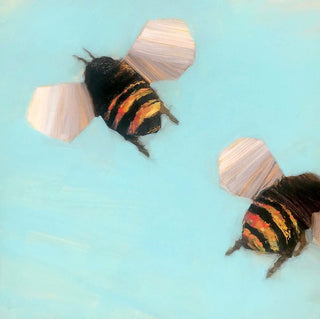 Bees 2-23 by Angie Renfro at LePrince Galleries