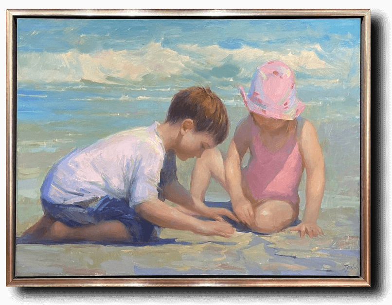 Beach Day by Ignat Ignatov at LePrince Galleries