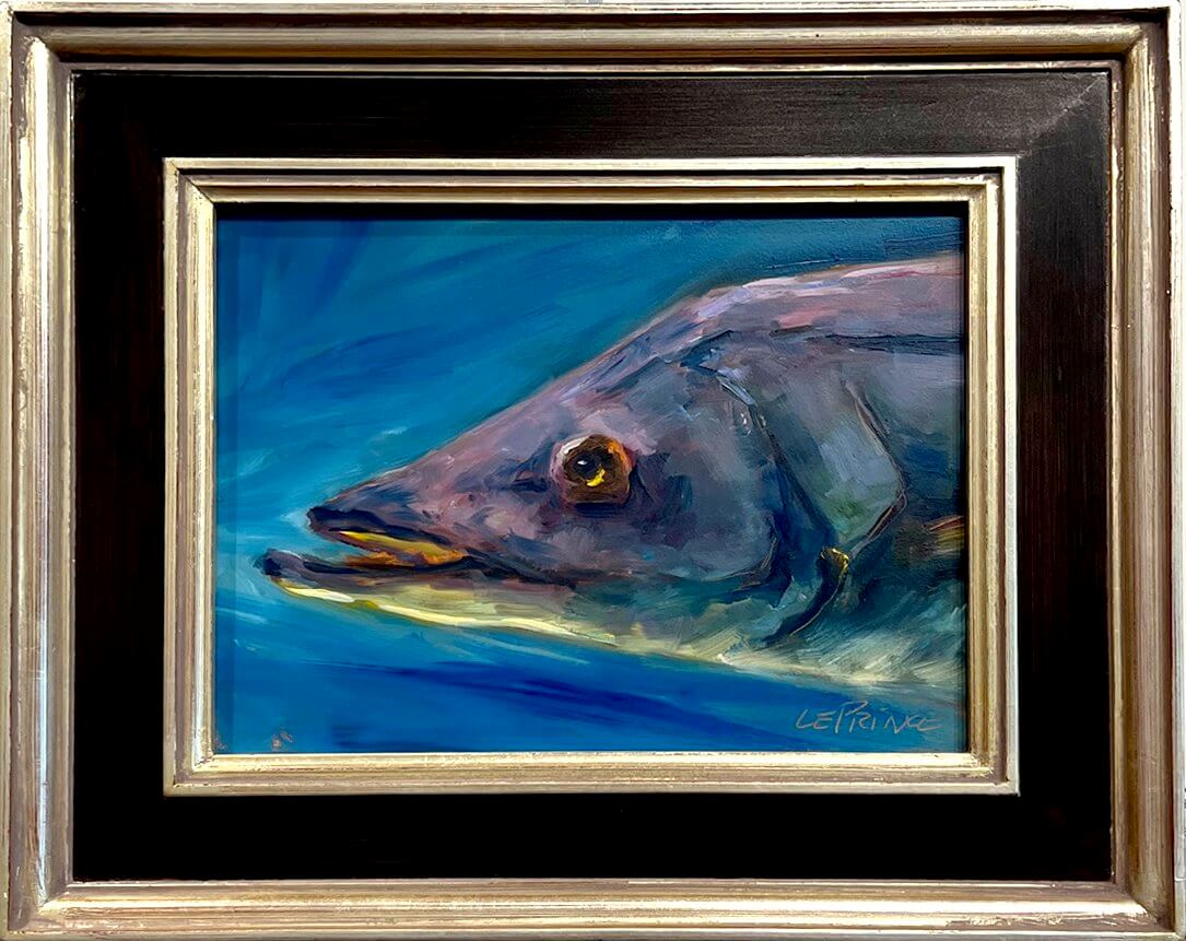 Snook Study by Kevin LePrince at LePrince Galleries