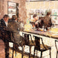 A Seat at the Bar by Mark Bailey at LePrince Galleries