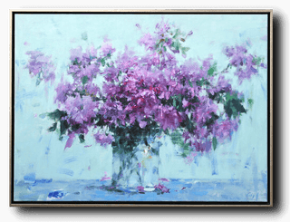 Cherry Blossoms by Ning Lee at LePrince Galleries