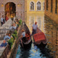 Gondola on Dancing Waters by Stacy Barter at LePrince Galleries