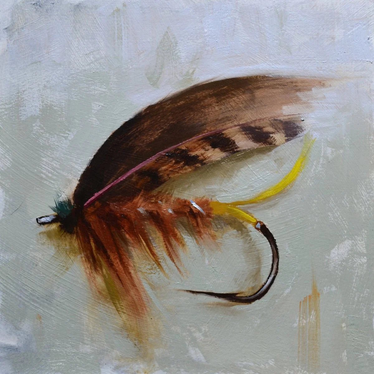 Fishing Paintings, Original Fly Fishing Scenes, Oil Paintings on