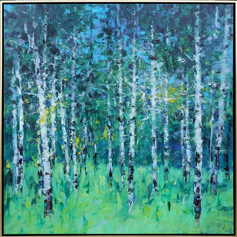Summer Birches