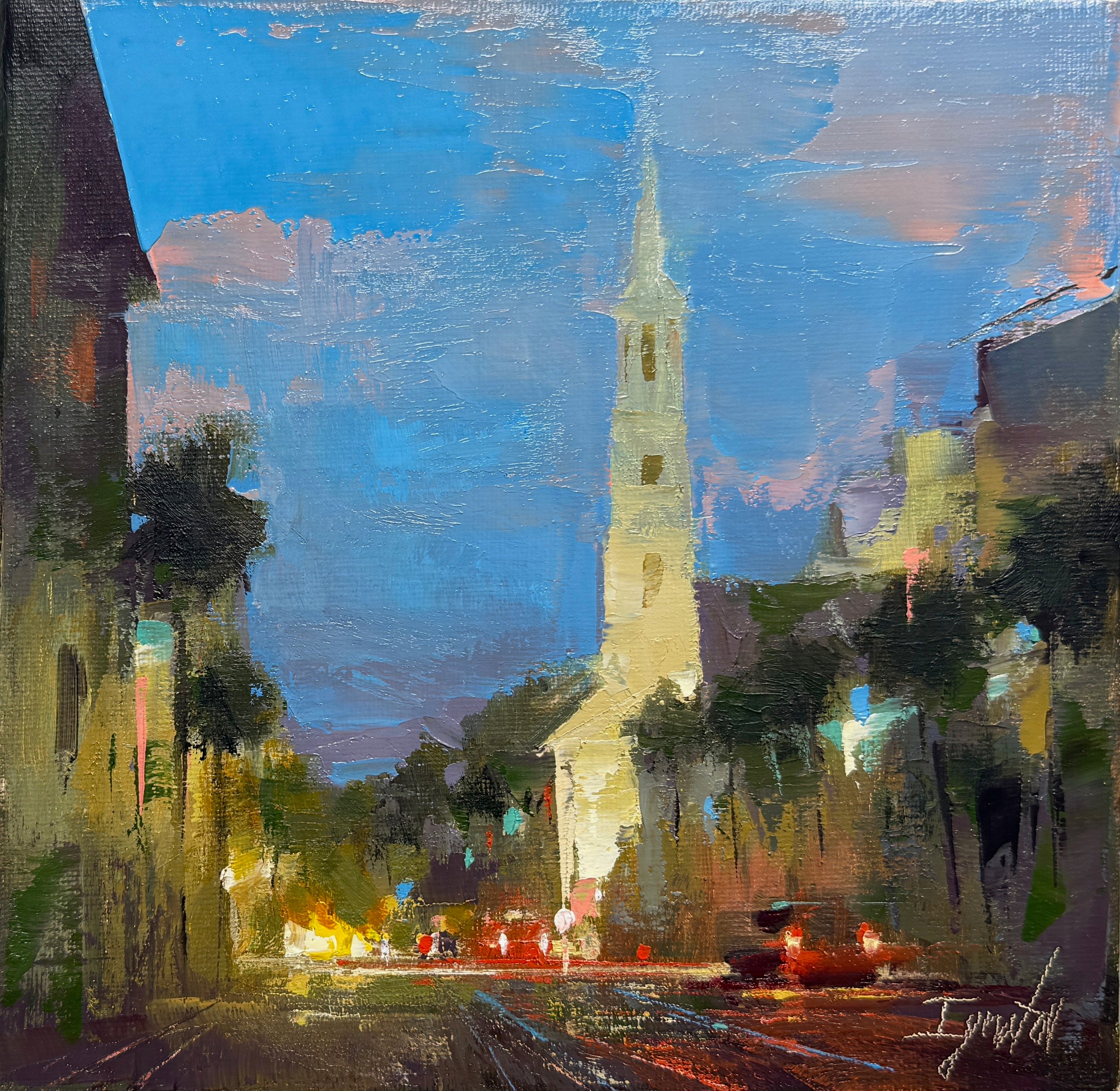 Broad Street Evening