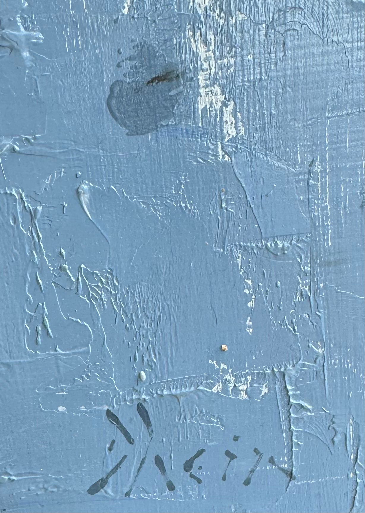 Figures in Blue Landscape