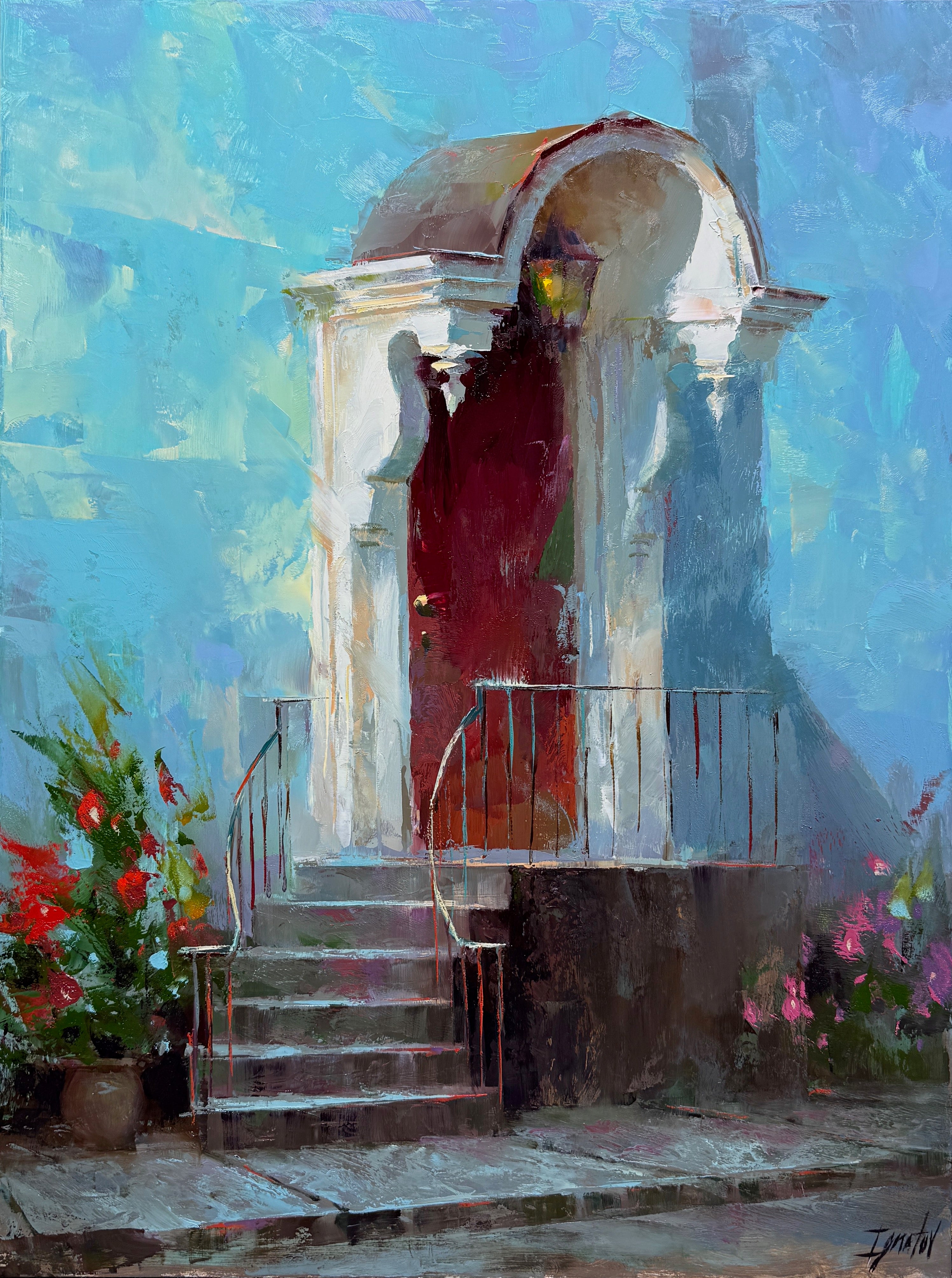 Red door