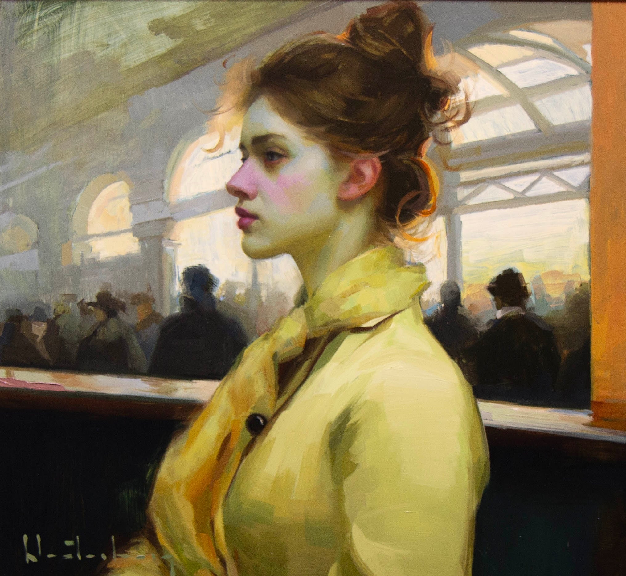 At the Station by Aaron Westerberg at LePrince Galleries