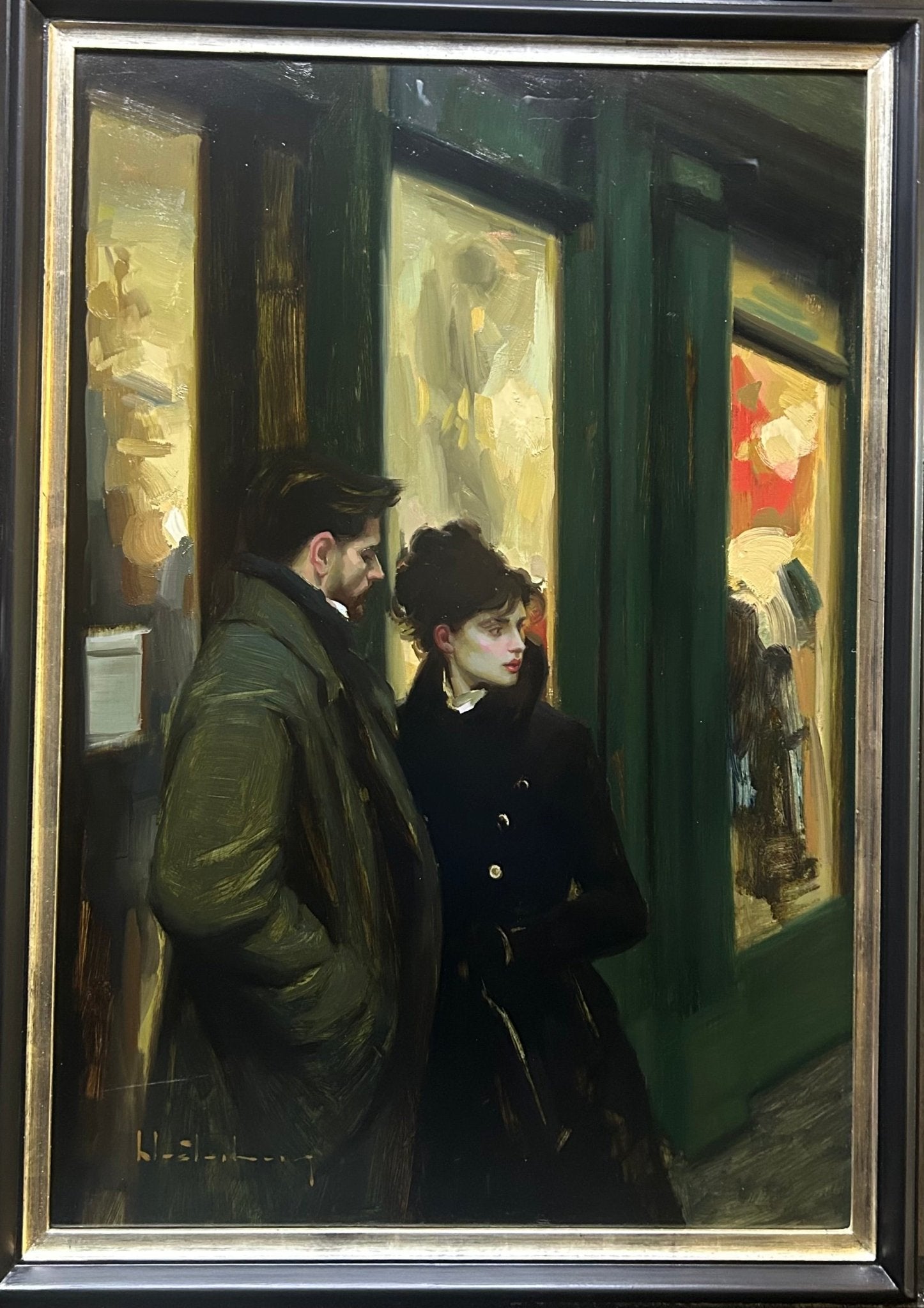 Corner Discussion by Aaron Westerberg at LePrince Galleries