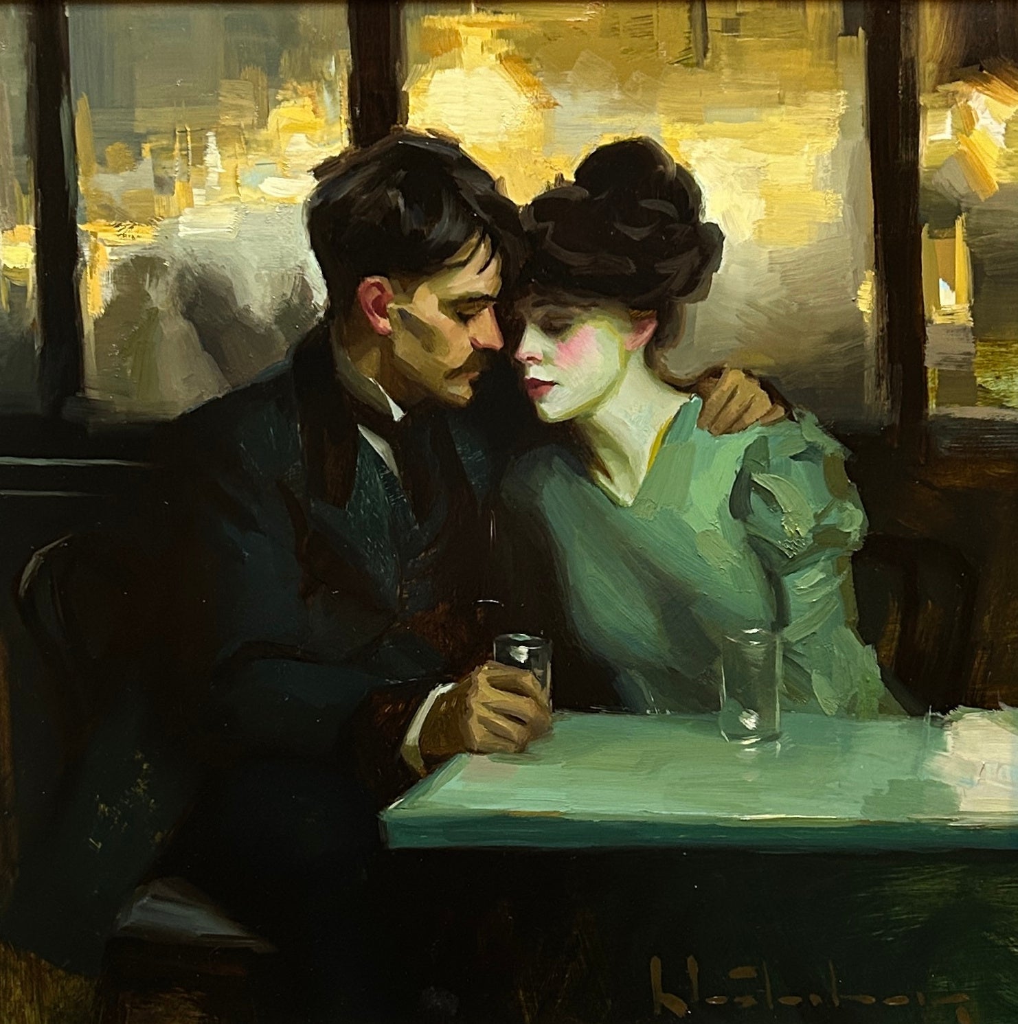 Embrace by Aaron Westerberg at LePrince Galleries