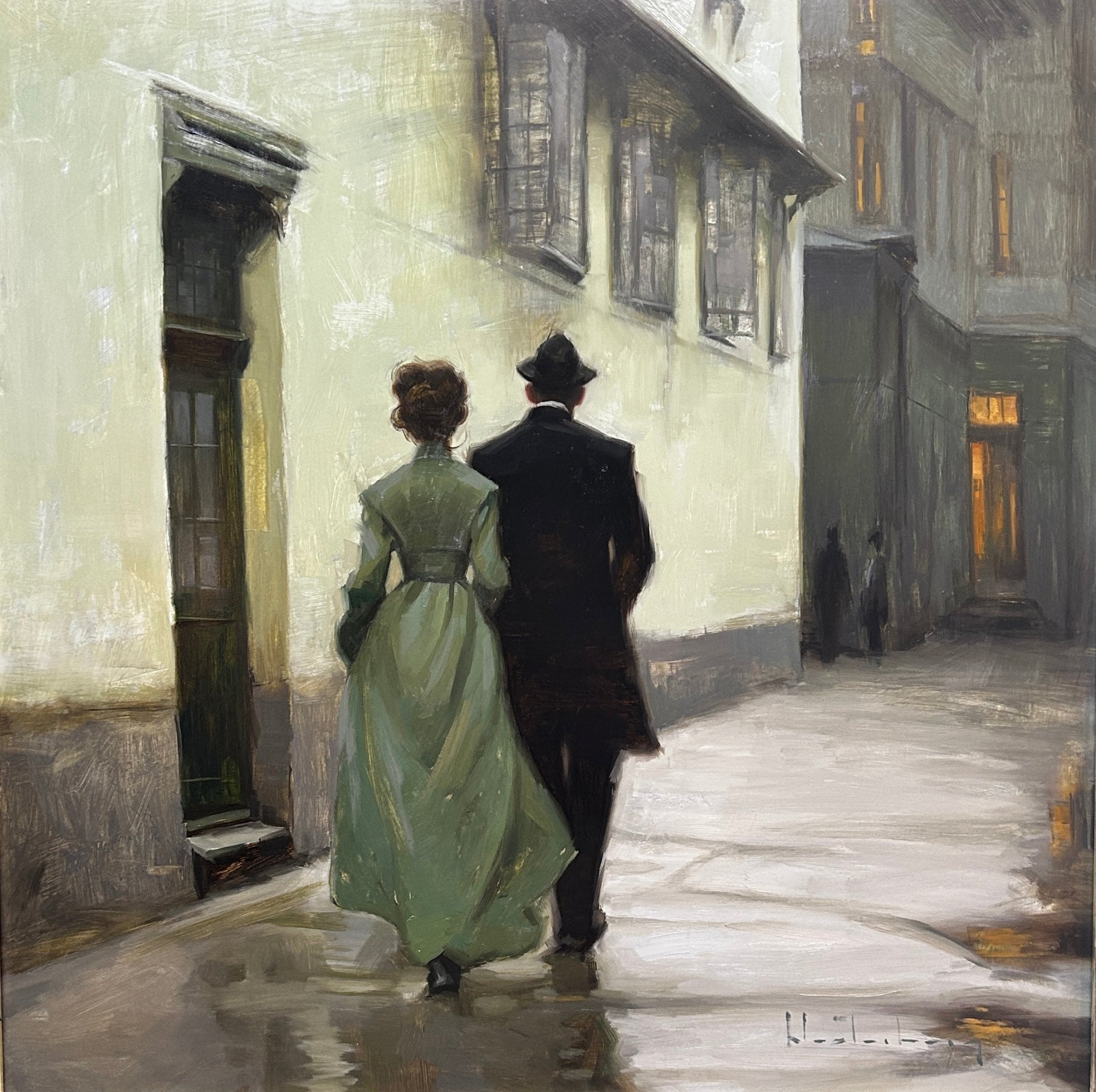 Evening Walk by Aaron Westerberg at LePrince Galleries