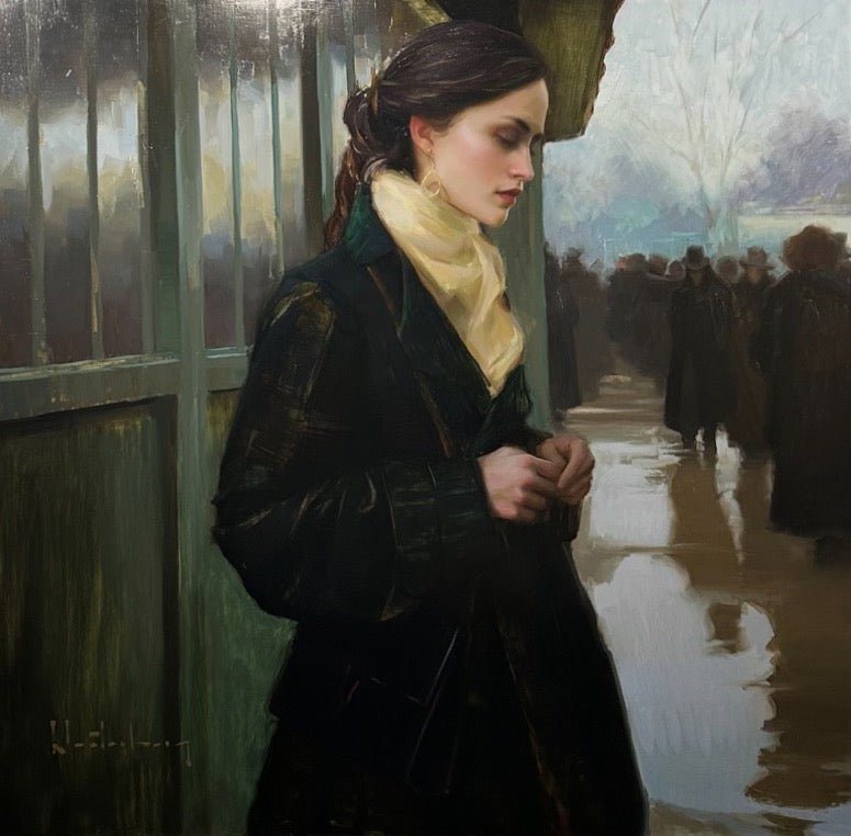 His Coat by Aaron Westerberg at LePrince Galleries