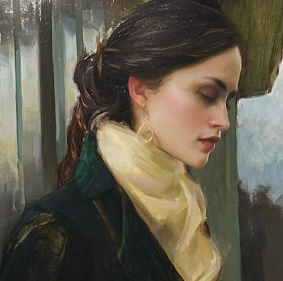 His Coat by Aaron Westerberg at LePrince Galleries