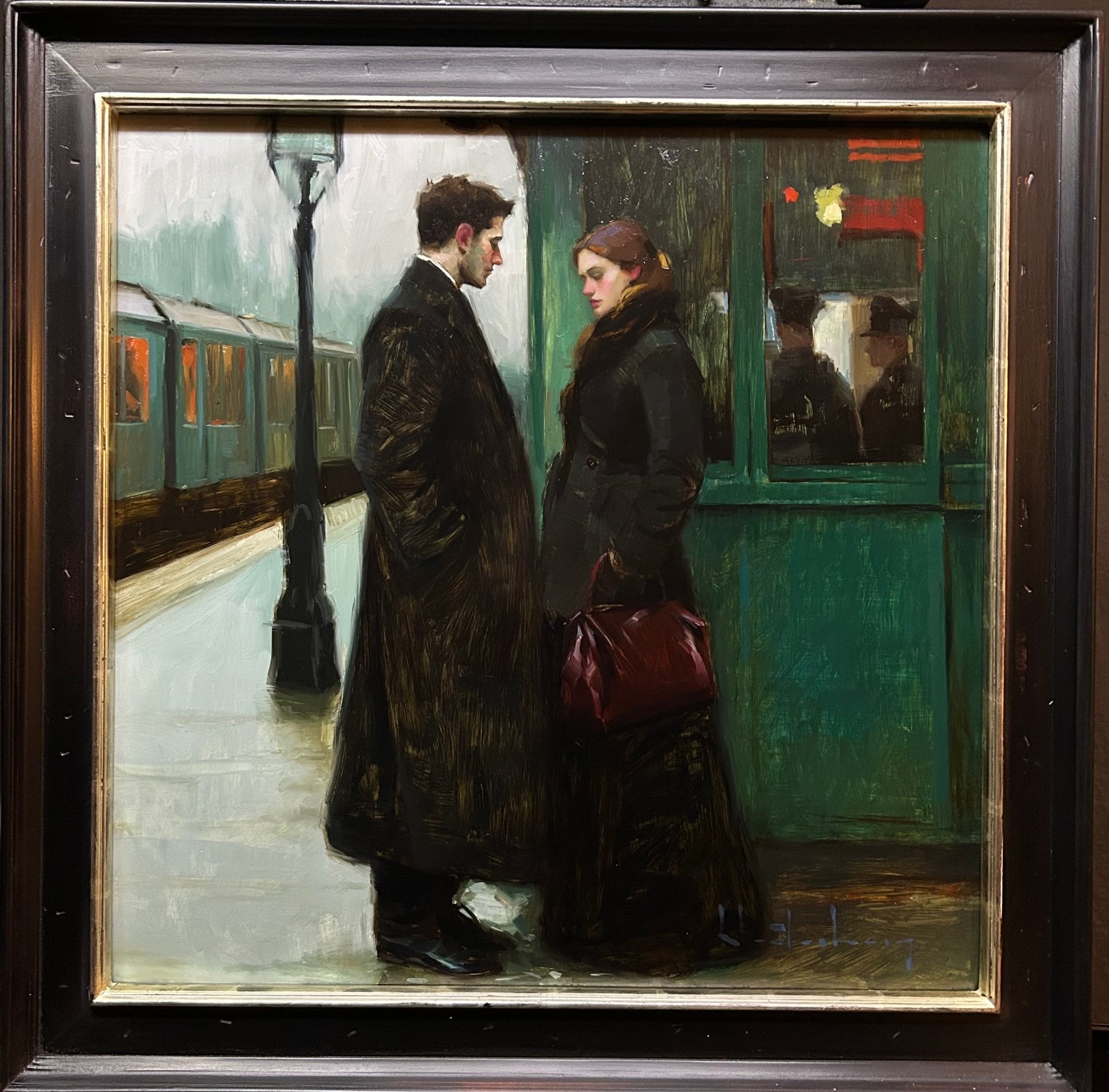 In Between Trains by Aaron Westerberg at LePrince Galleries