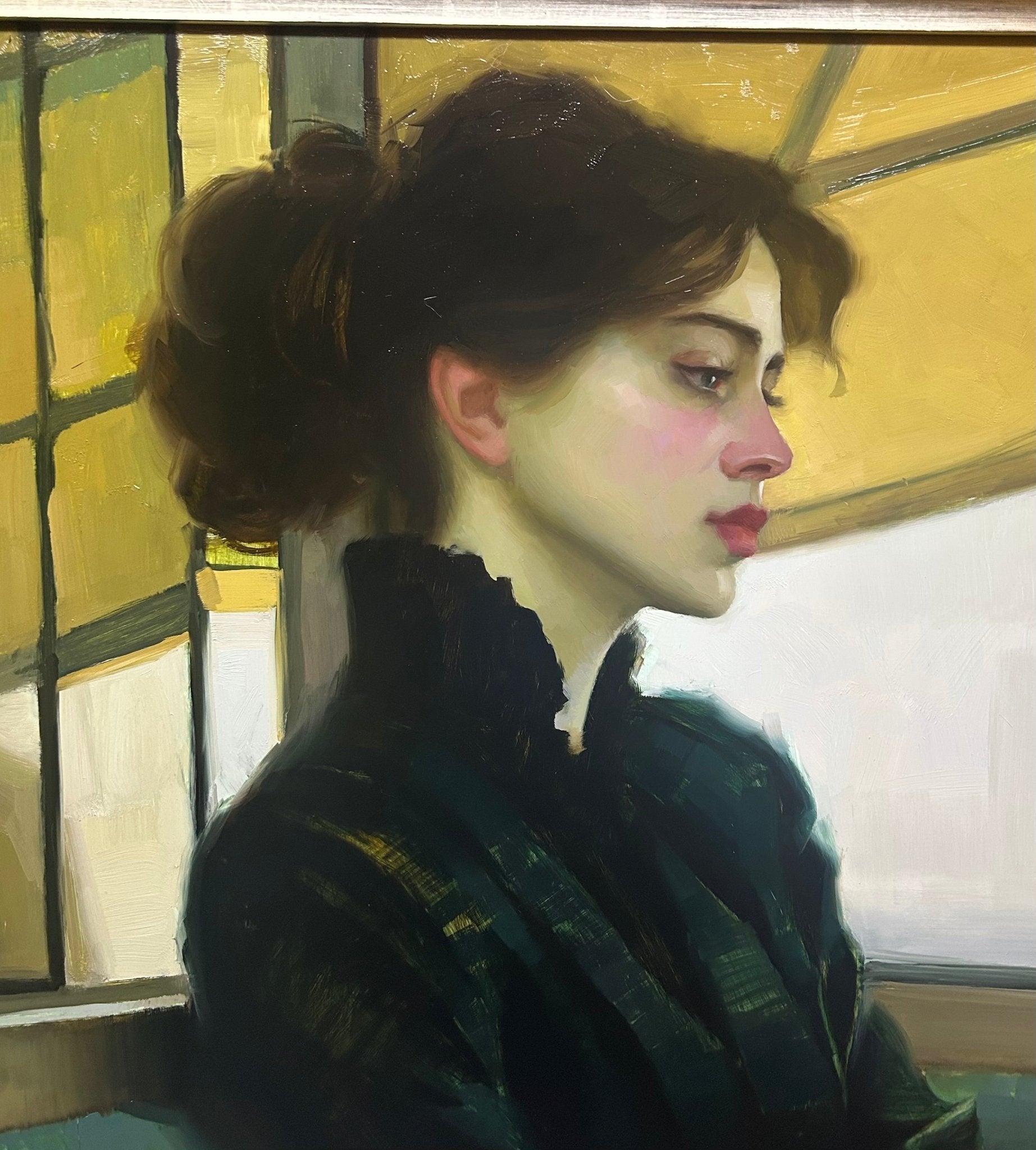 Reflection in Yellow and Green by Aaron Westerberg at LePrince Galleries