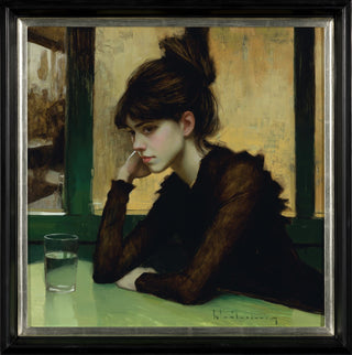 Sitting in Solitude by Aaron Westerberg at LePrince Galleries