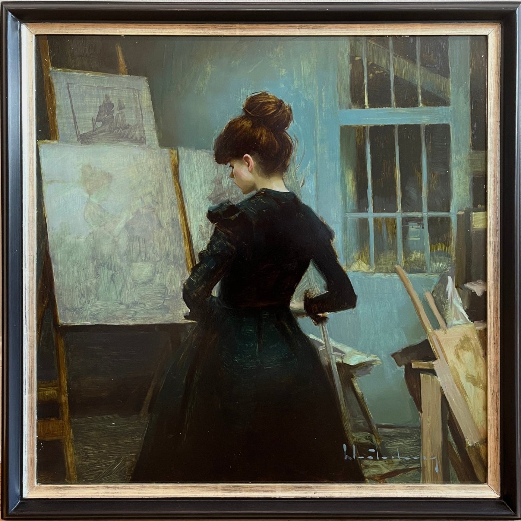 Studio Decision by Aaron Westerberg at LePrince Galleries