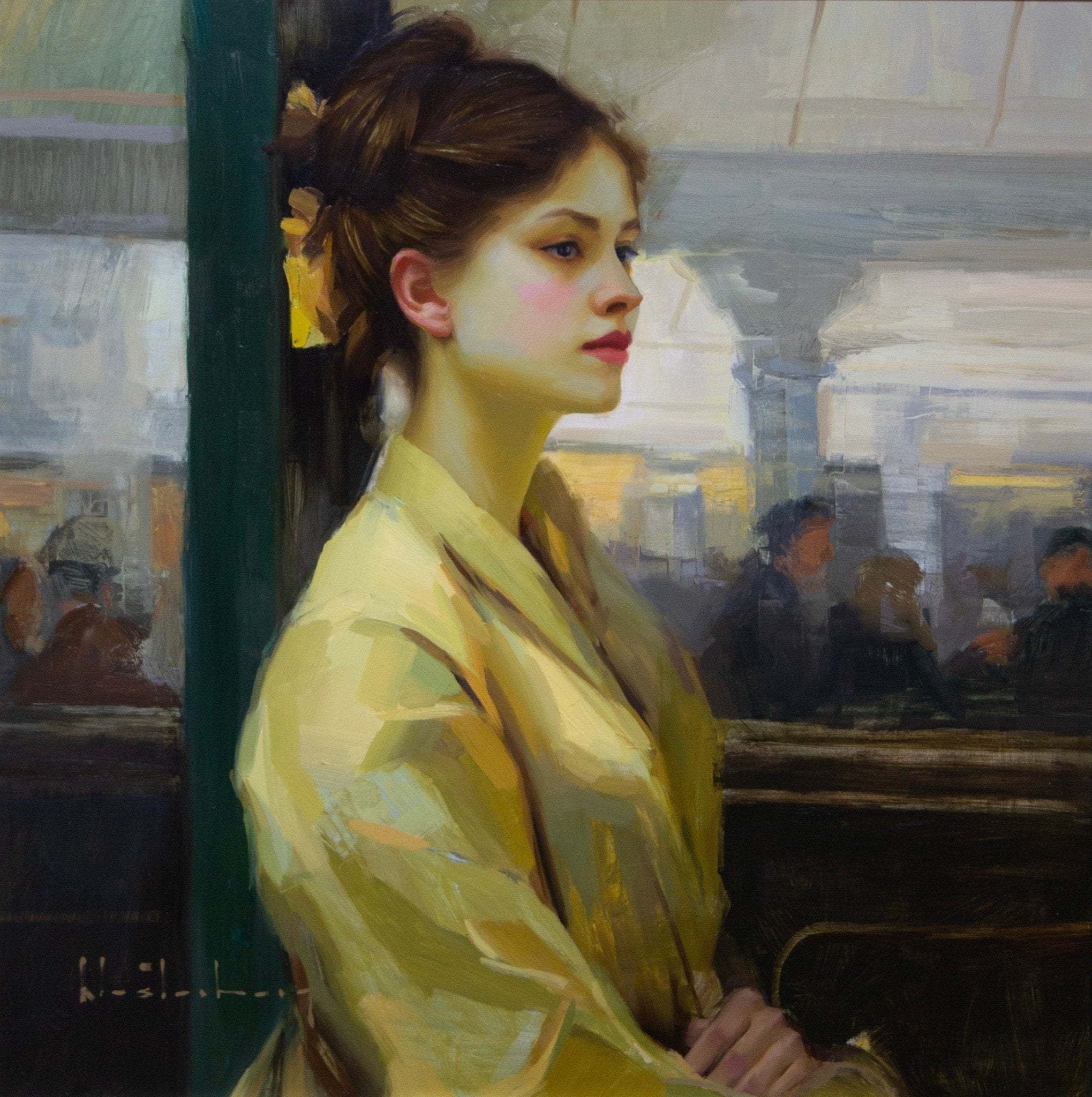 The Echo of Waiting by Aaron Westerberg at LePrince Galleries