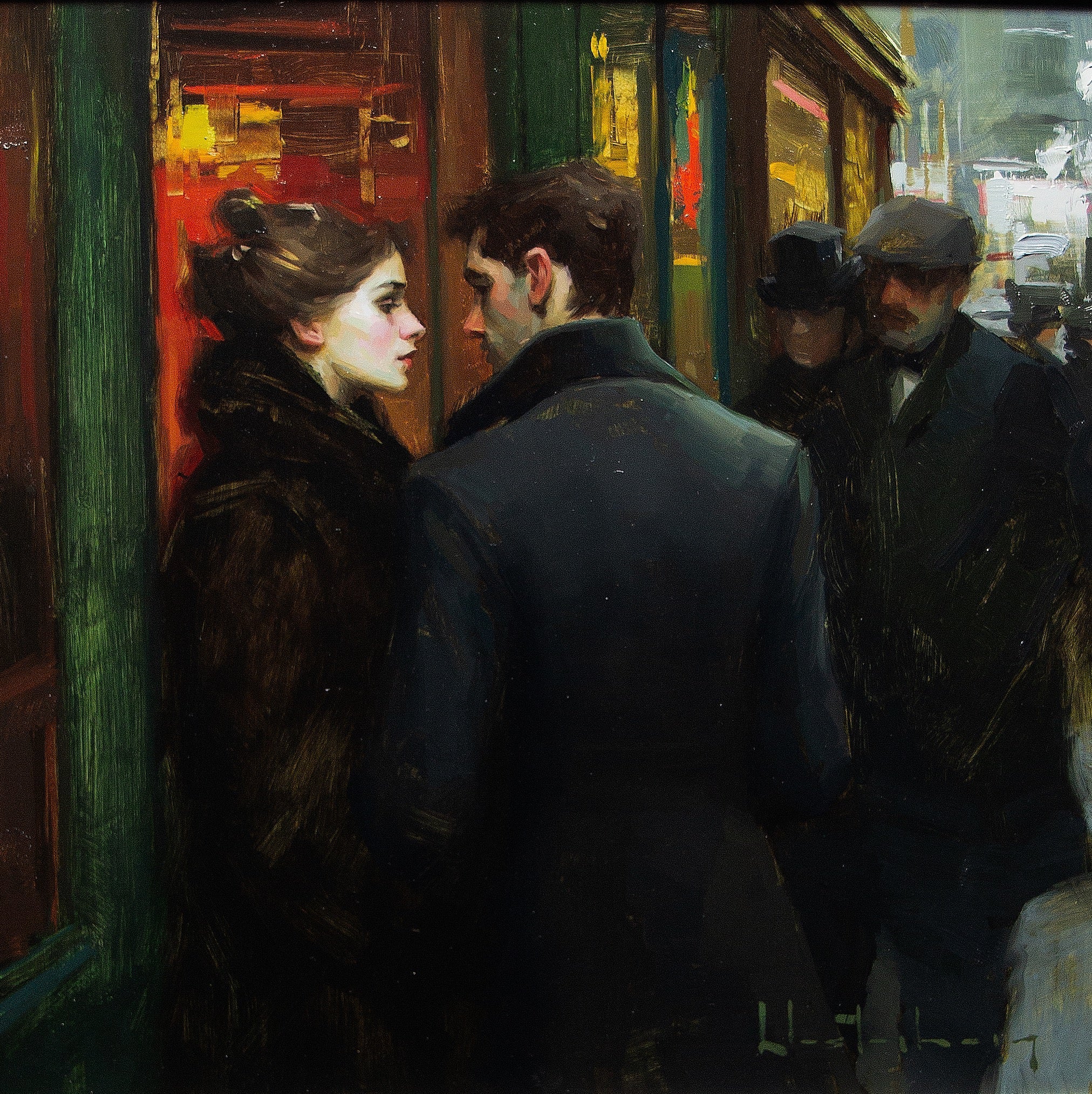 Wait by Aaron Westerberg at LePrince Galleries