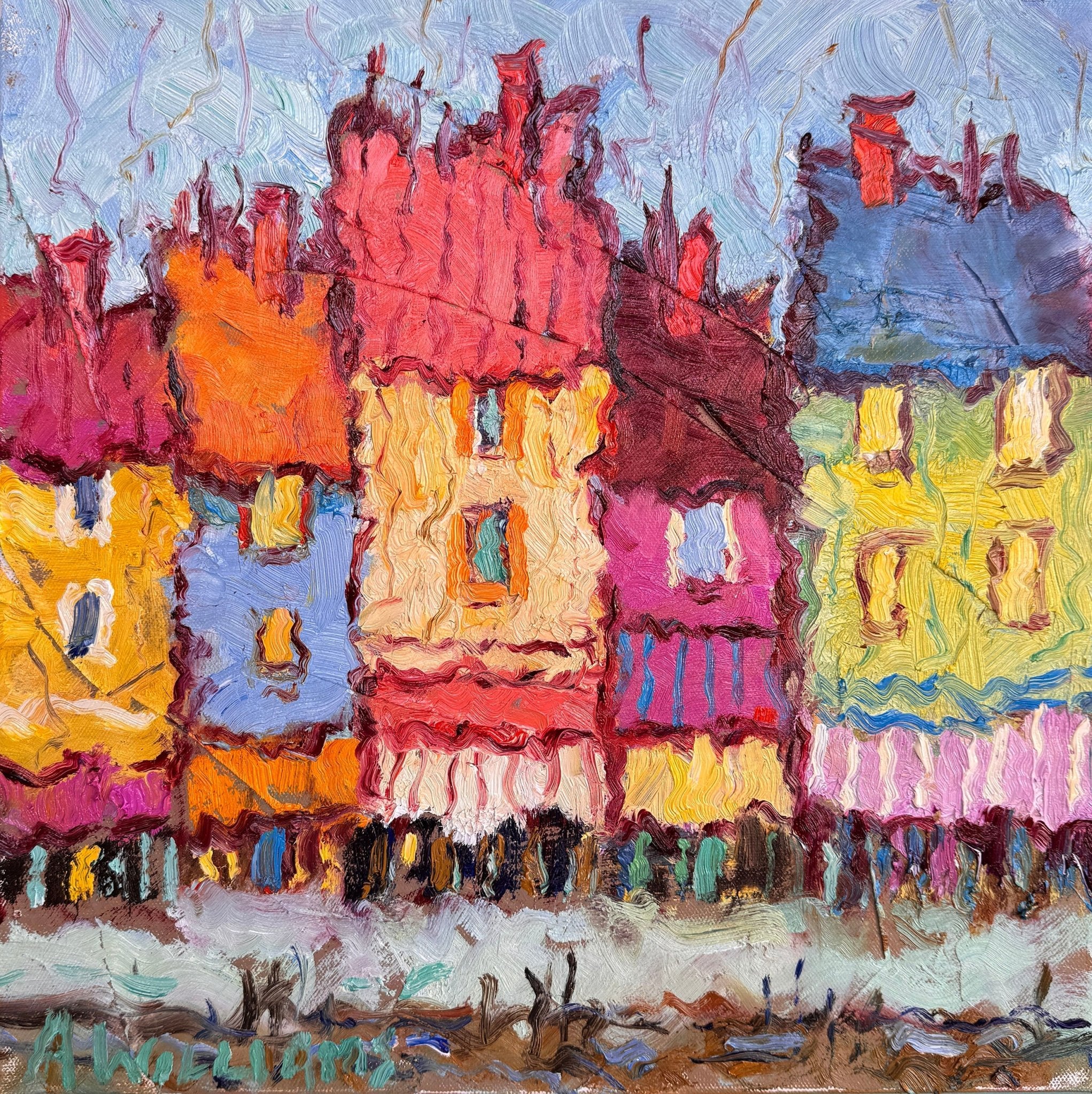 Creative Colors of Cassis by Alice Williams at LePrince Galleries