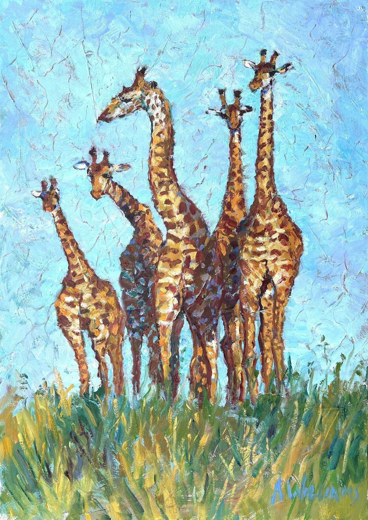 Elegant Twiga Matekas by Alice Williams at LePrince Galleries