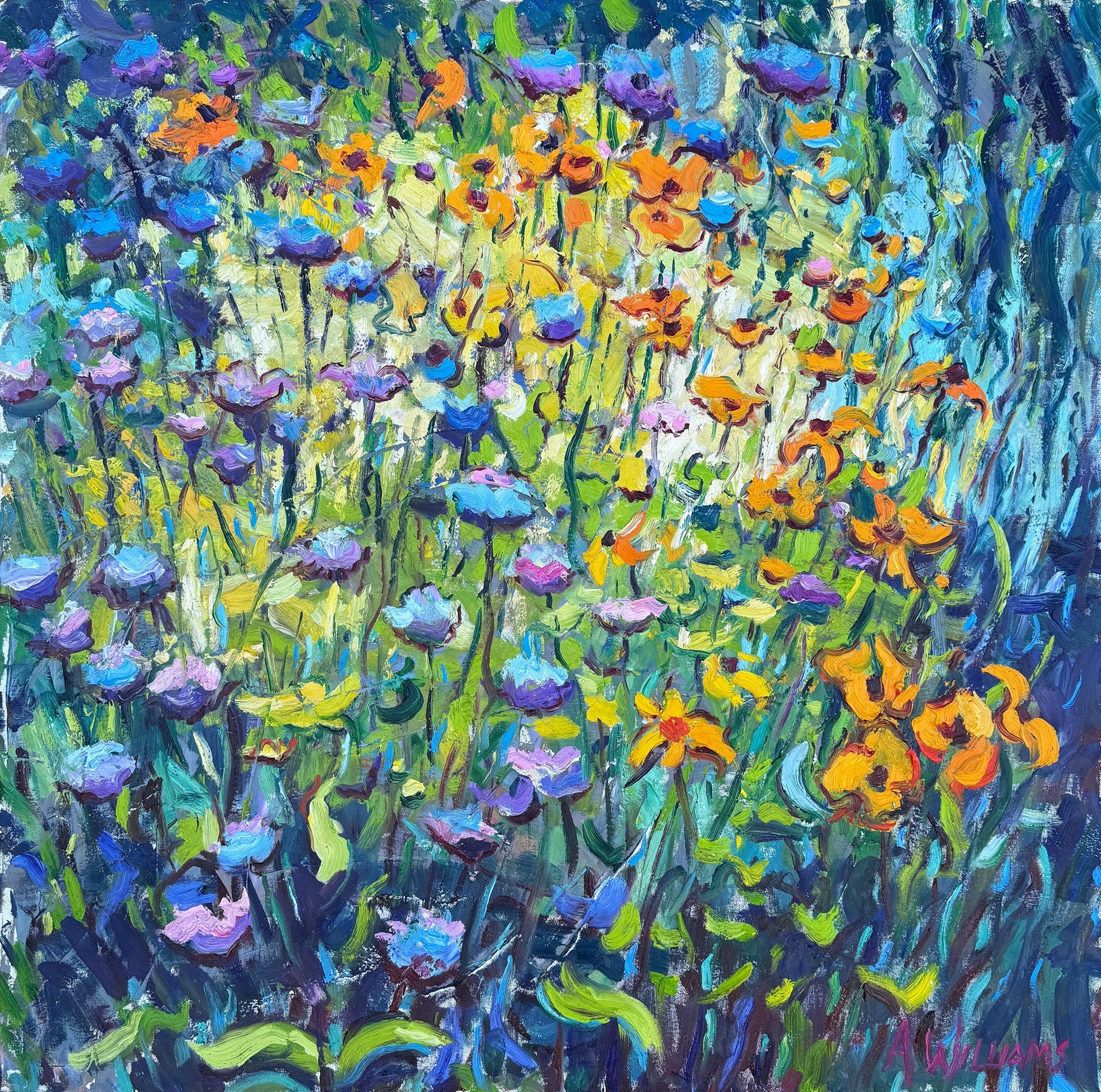 Flowers in Autumn by Alice Williams at LePrince Galleries