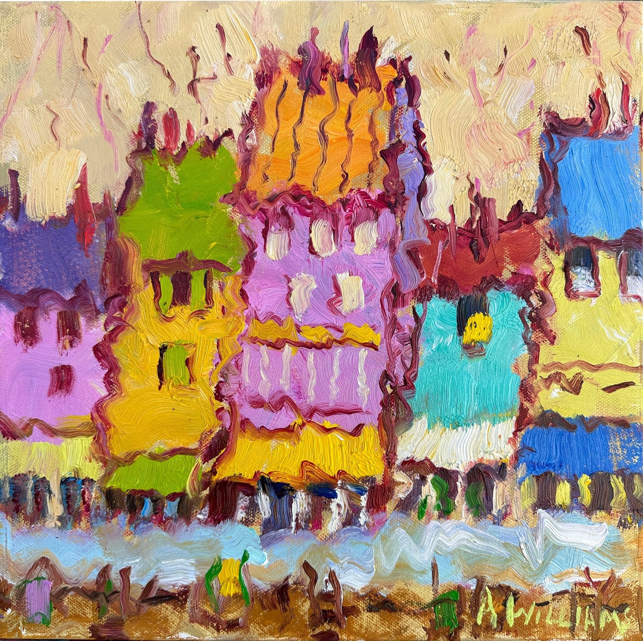 La Maison, Cassis by Alice Williams at LePrince Galleries