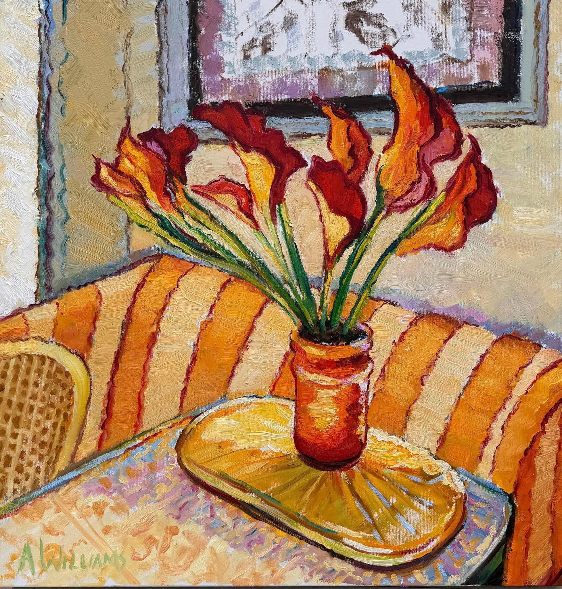 Pot de Fleurs à Nice by Alice Williams at LePrince Galleries