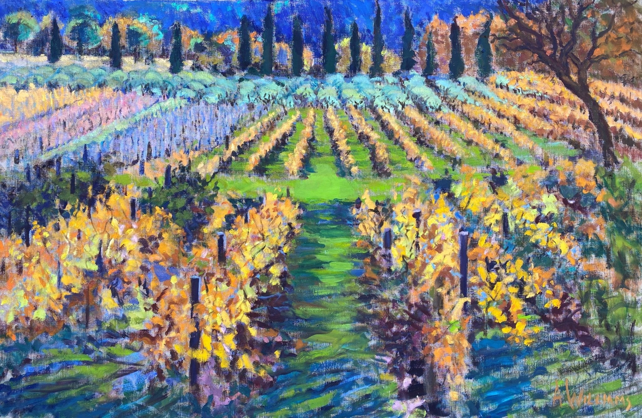 The Glory of Autumn by Alice Williams at LePrince Galleries