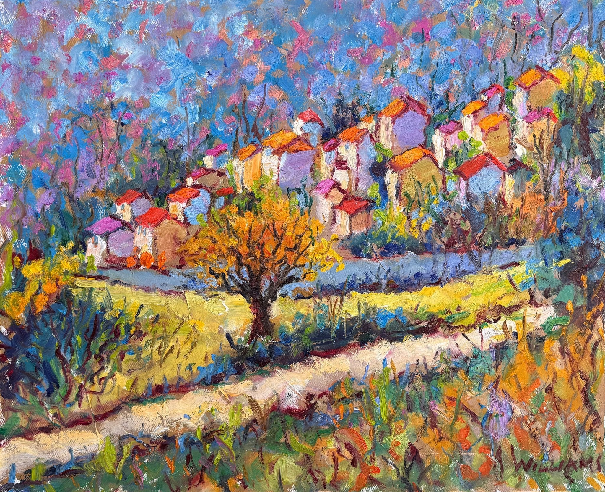 The Magic of Ansouis by Alice Williams at LePrince Galleries