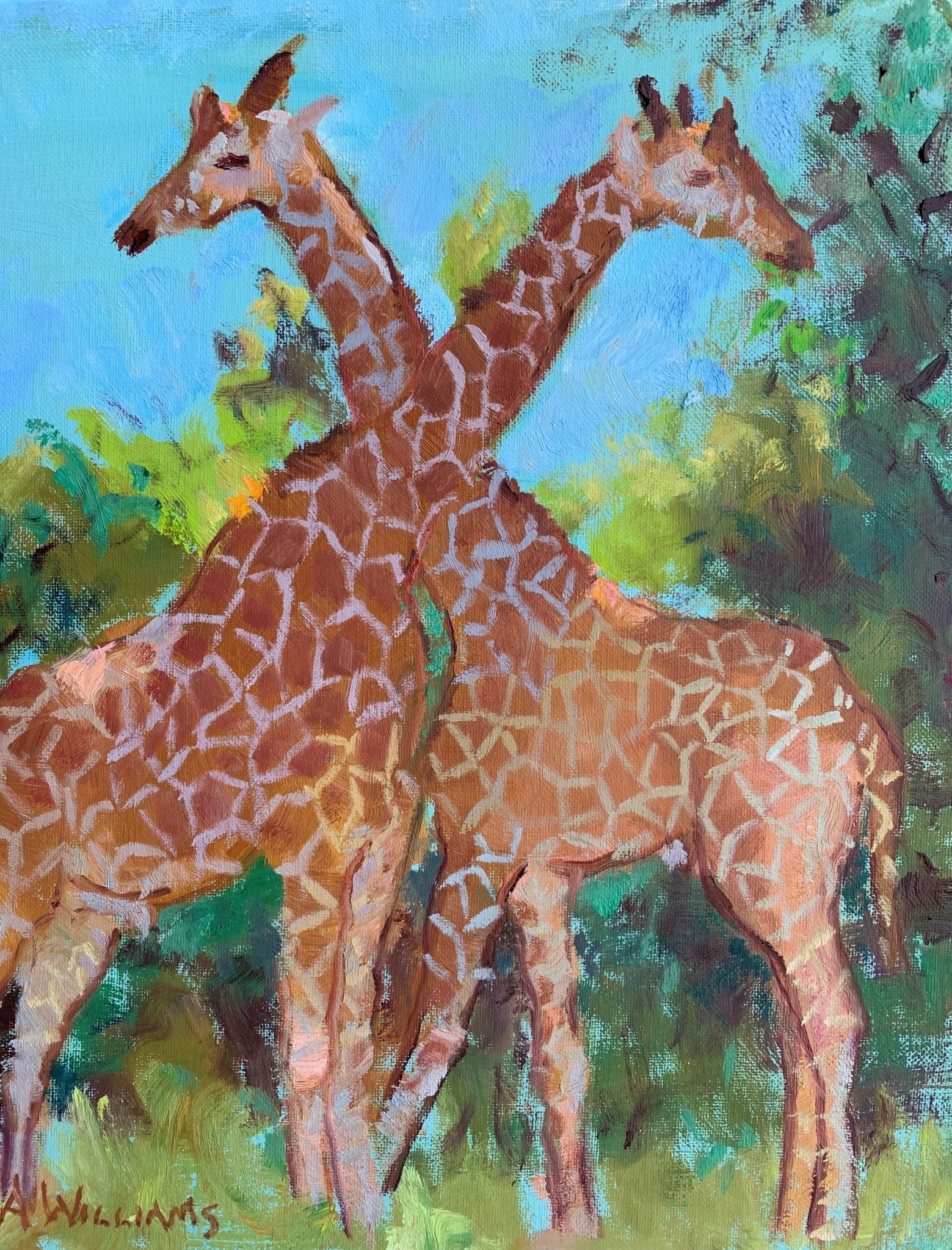 Twiga Mateka I by Alice Williams at LePrince Galleries