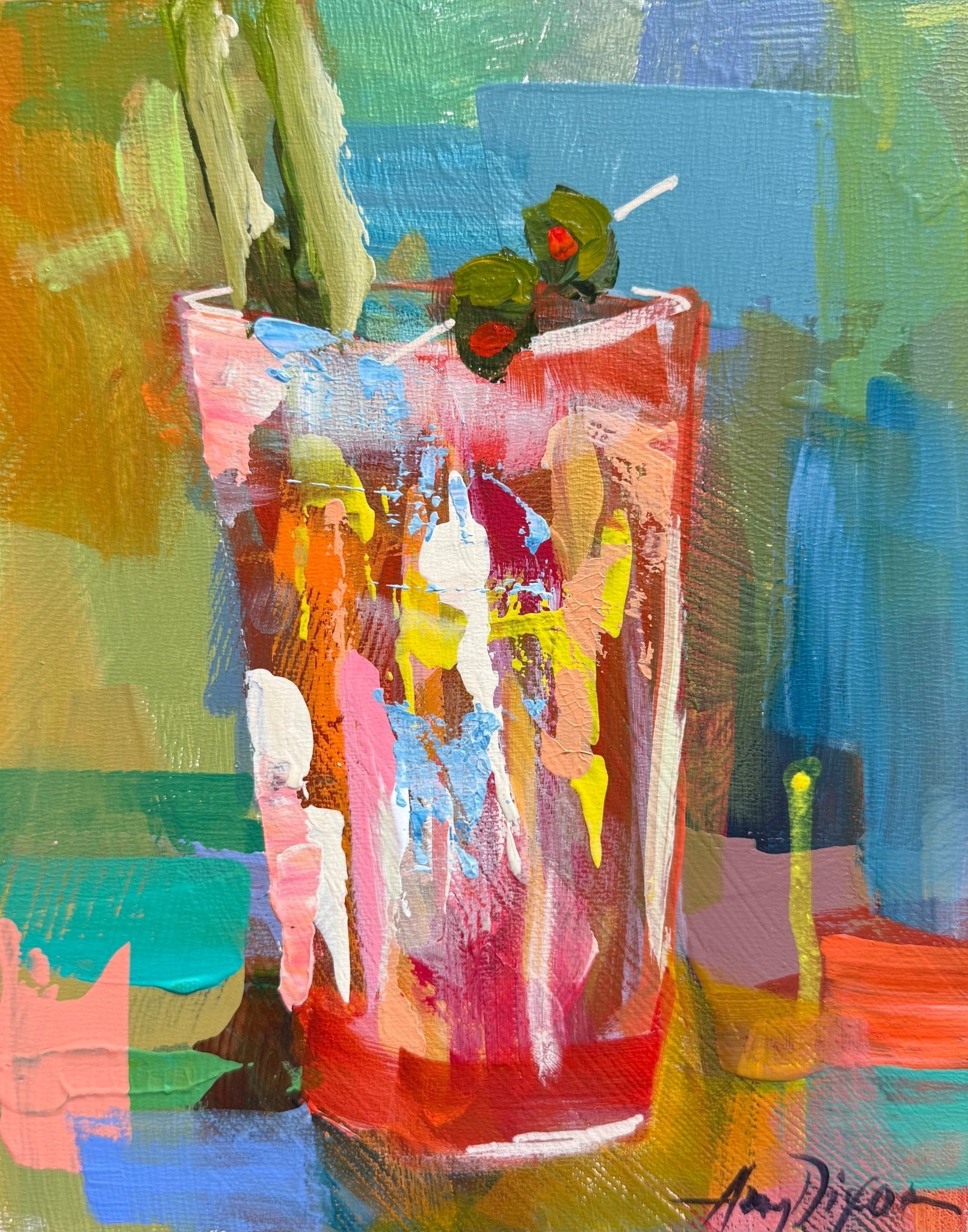 Breakfast of Champions by Amy Dixon at LePrince Galleries