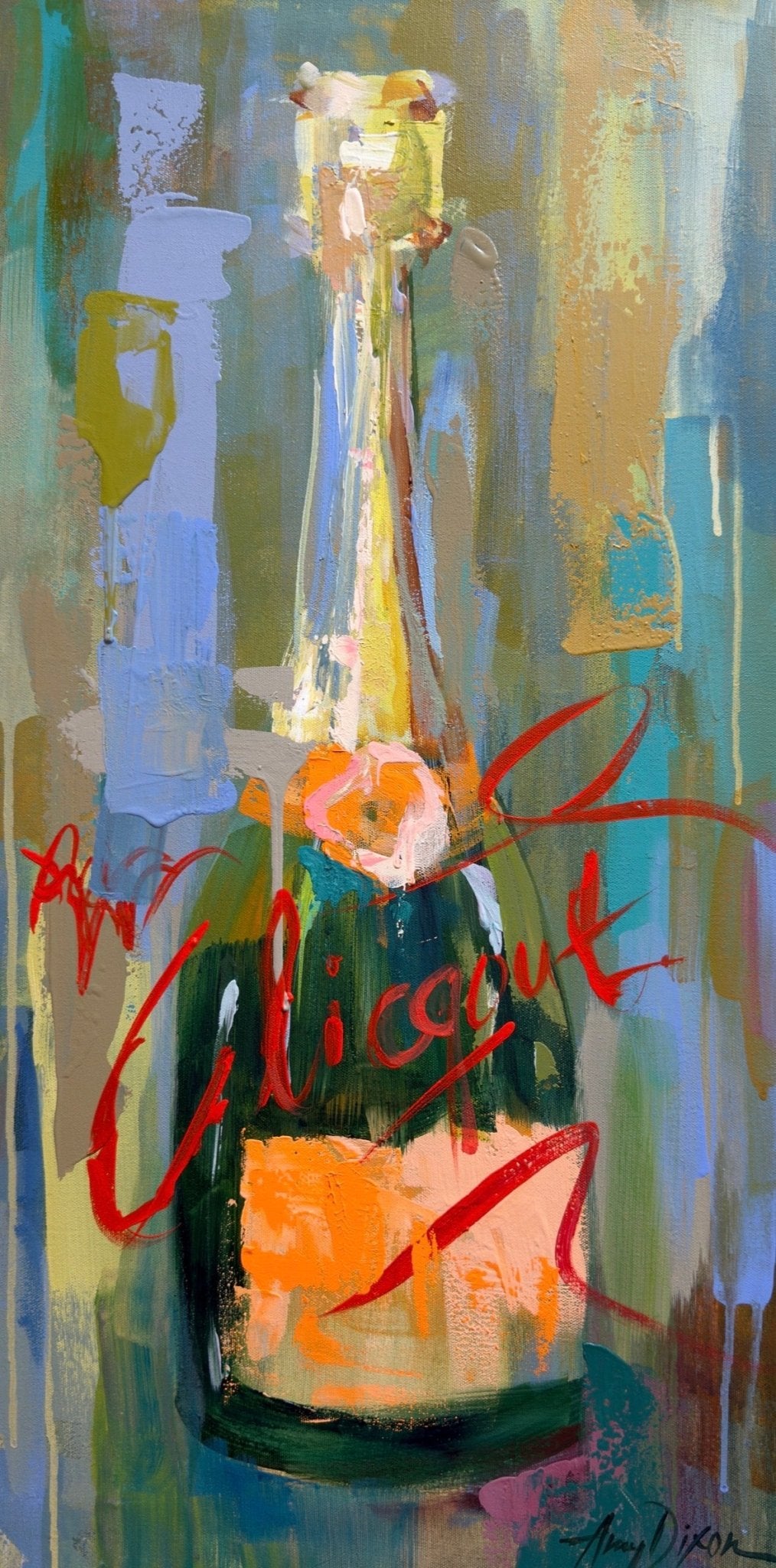 Bubbles for Brunch No. 6 by Amy Dixon at LePrince Galleries