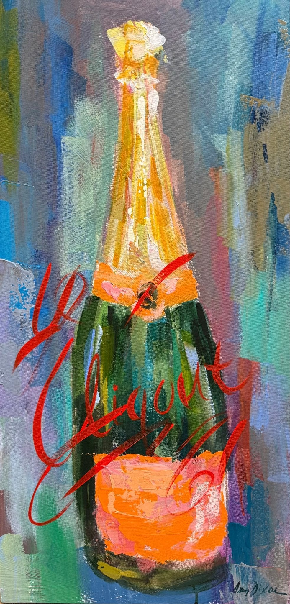 Celebrate Veuve No. 1 by Amy Dixon at LePrince Galleries