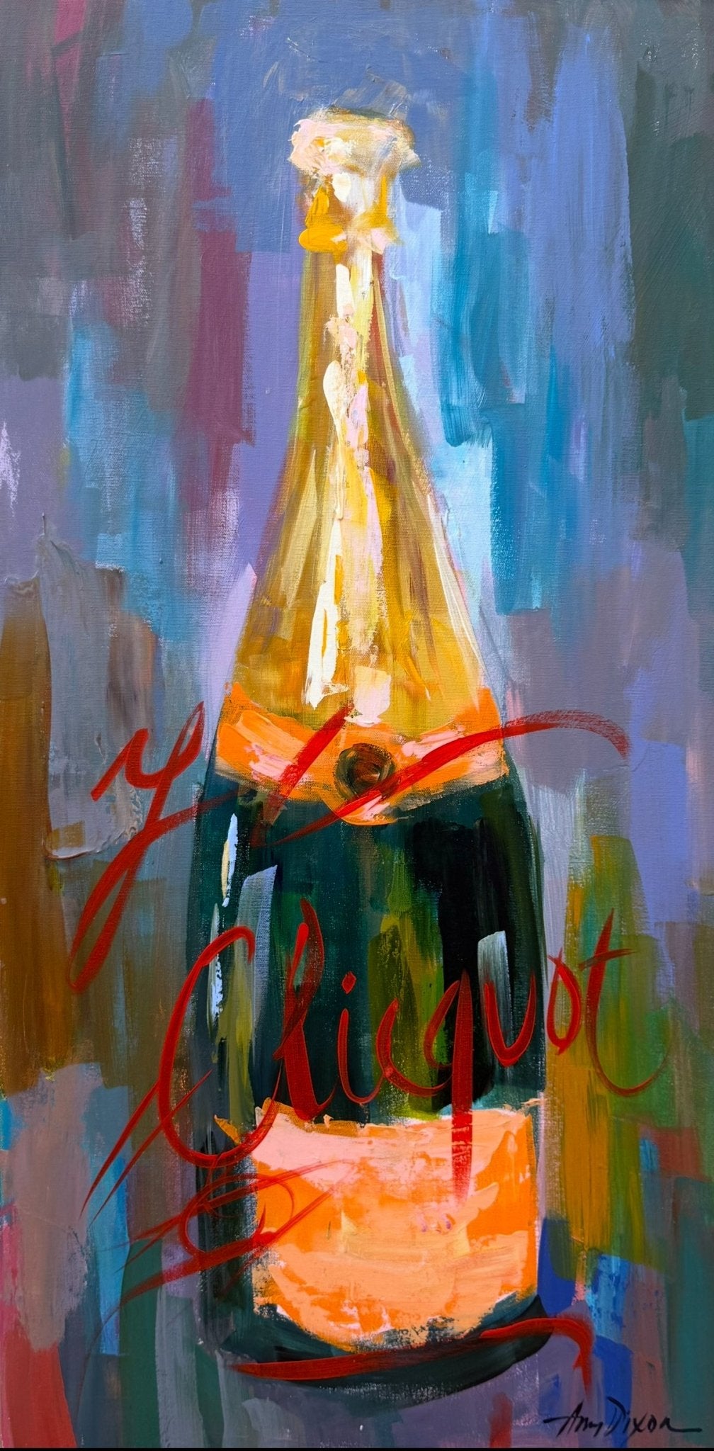 Celebrate Veuve No. 2 by Amy Dixon at LePrince Galleries