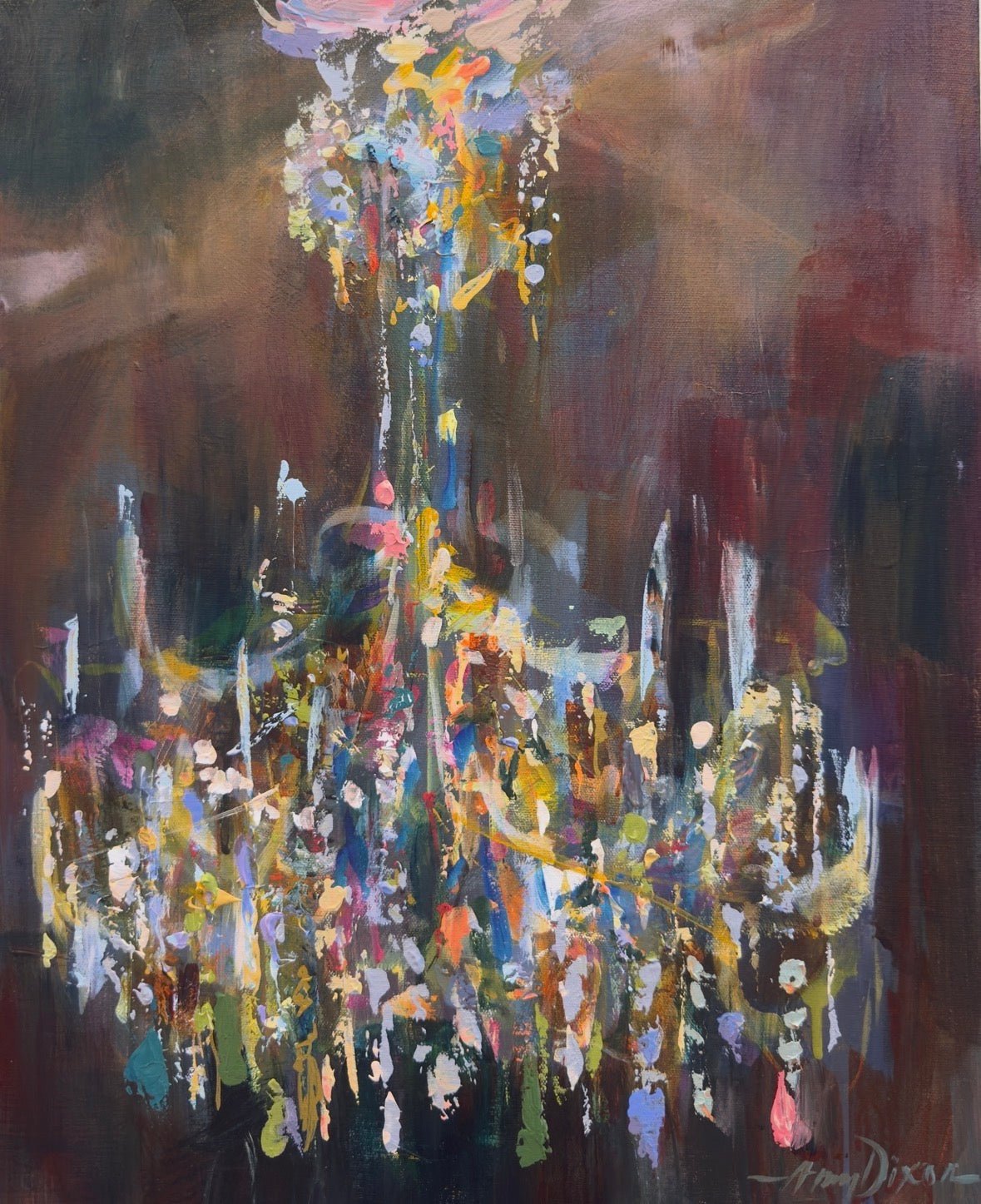 Chandelier Grandeur No. 2 by Amy Dixon at LePrince Galleries