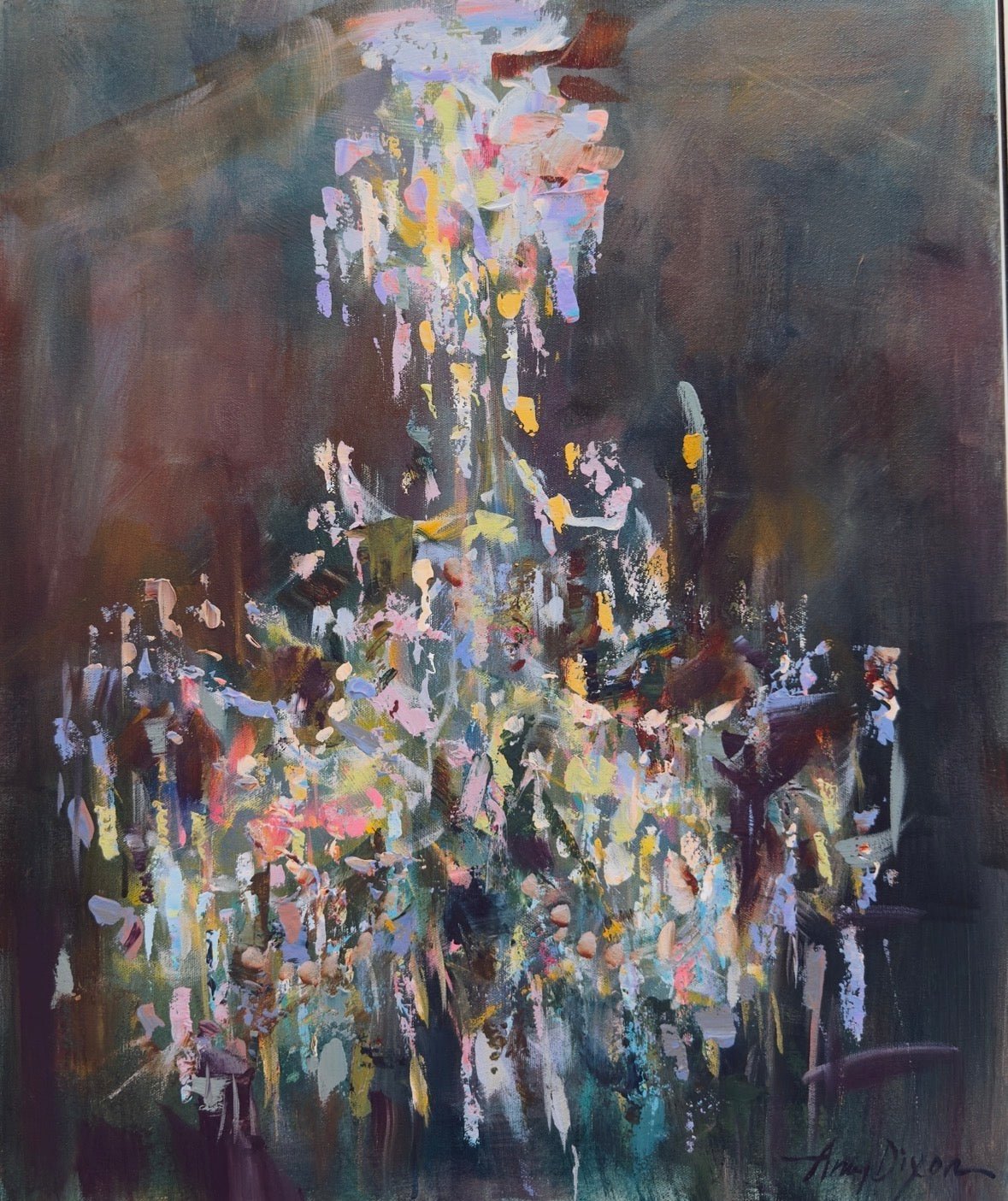 Chandelier Grandeur No. 3 by Amy Dixon at LePrince Galleries