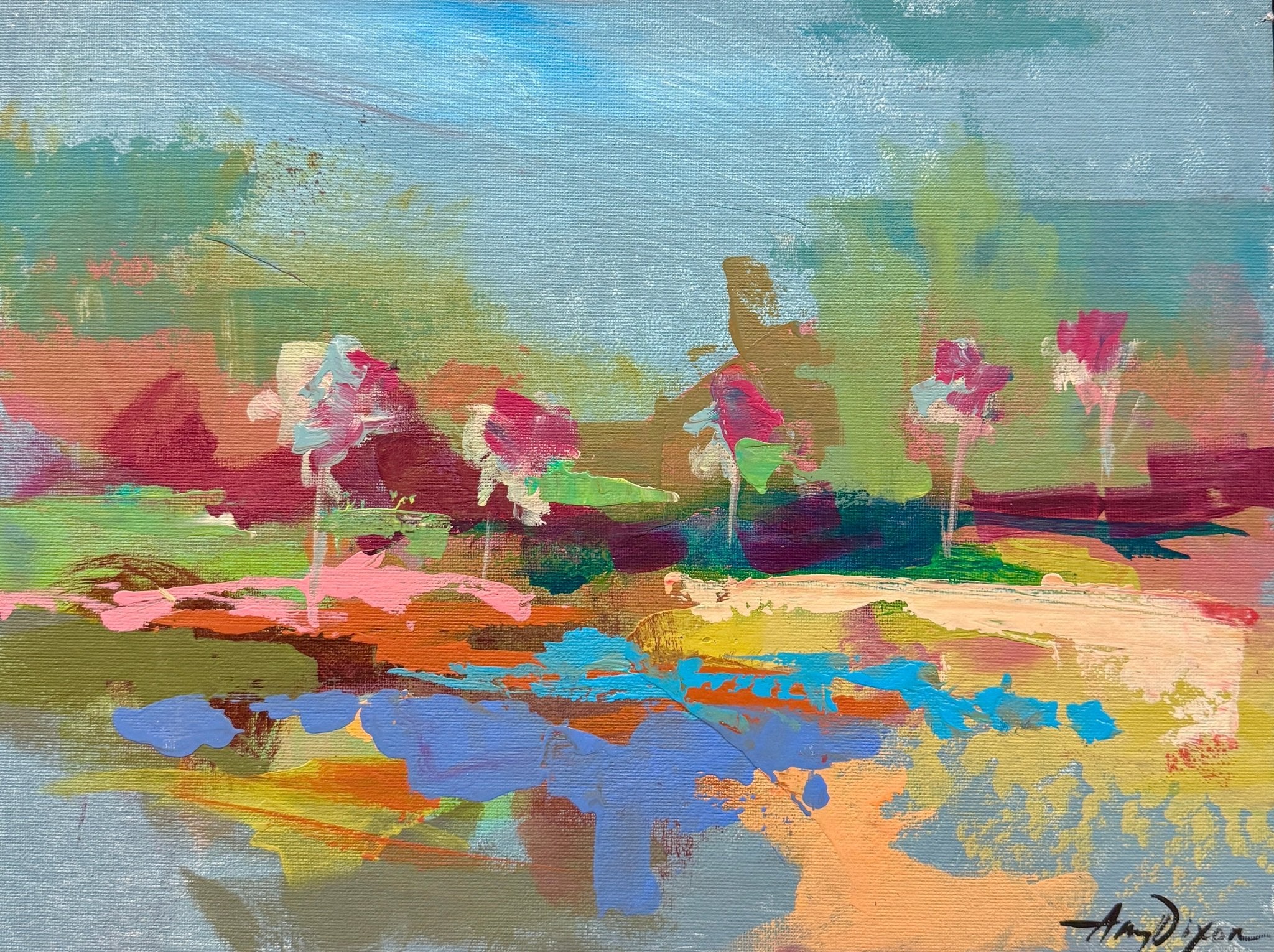 Chateau Path by Amy Dixon at LePrince Galleries