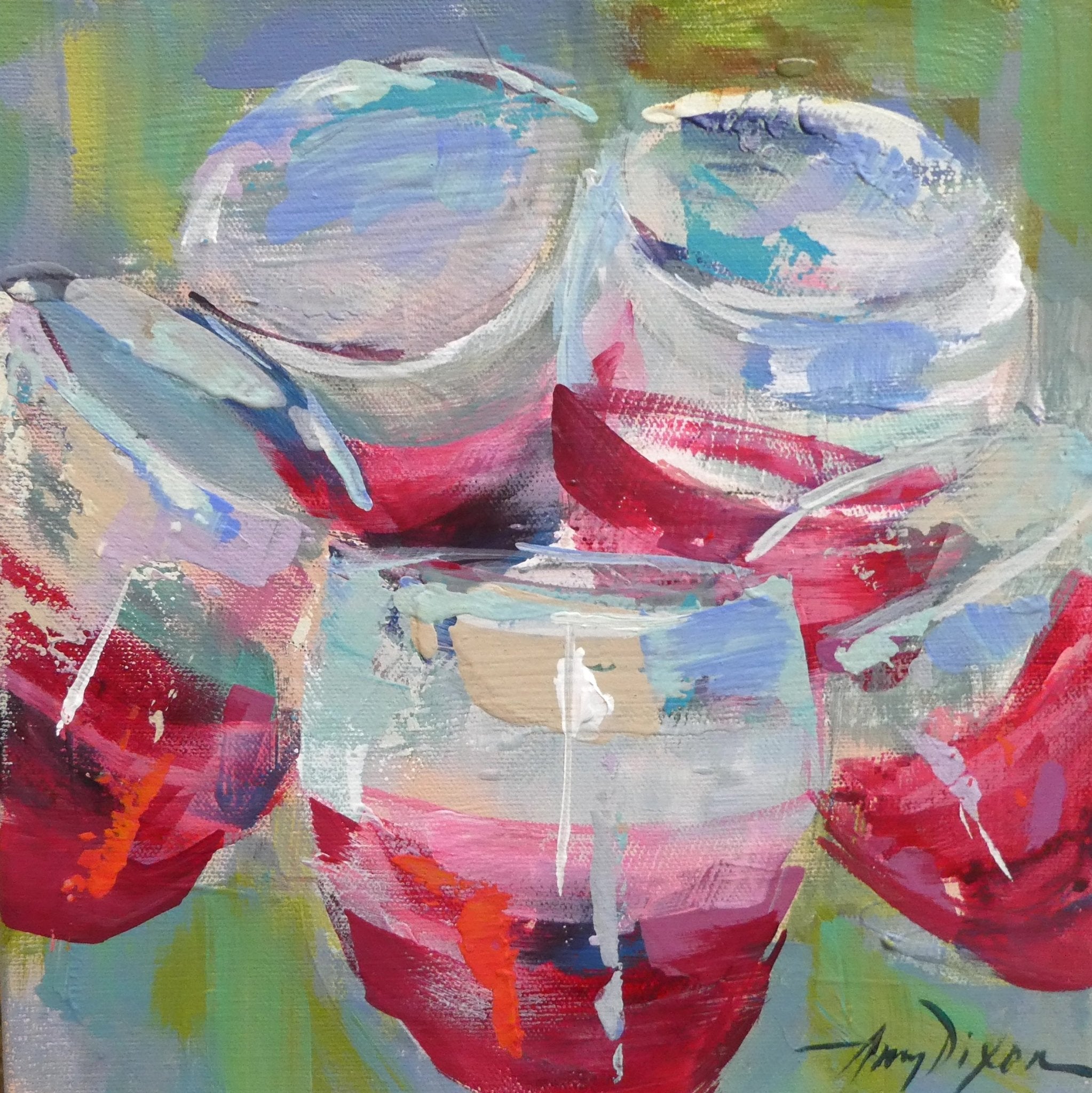 Cheers to Summer by Amy Dixon at LePrince Galleries