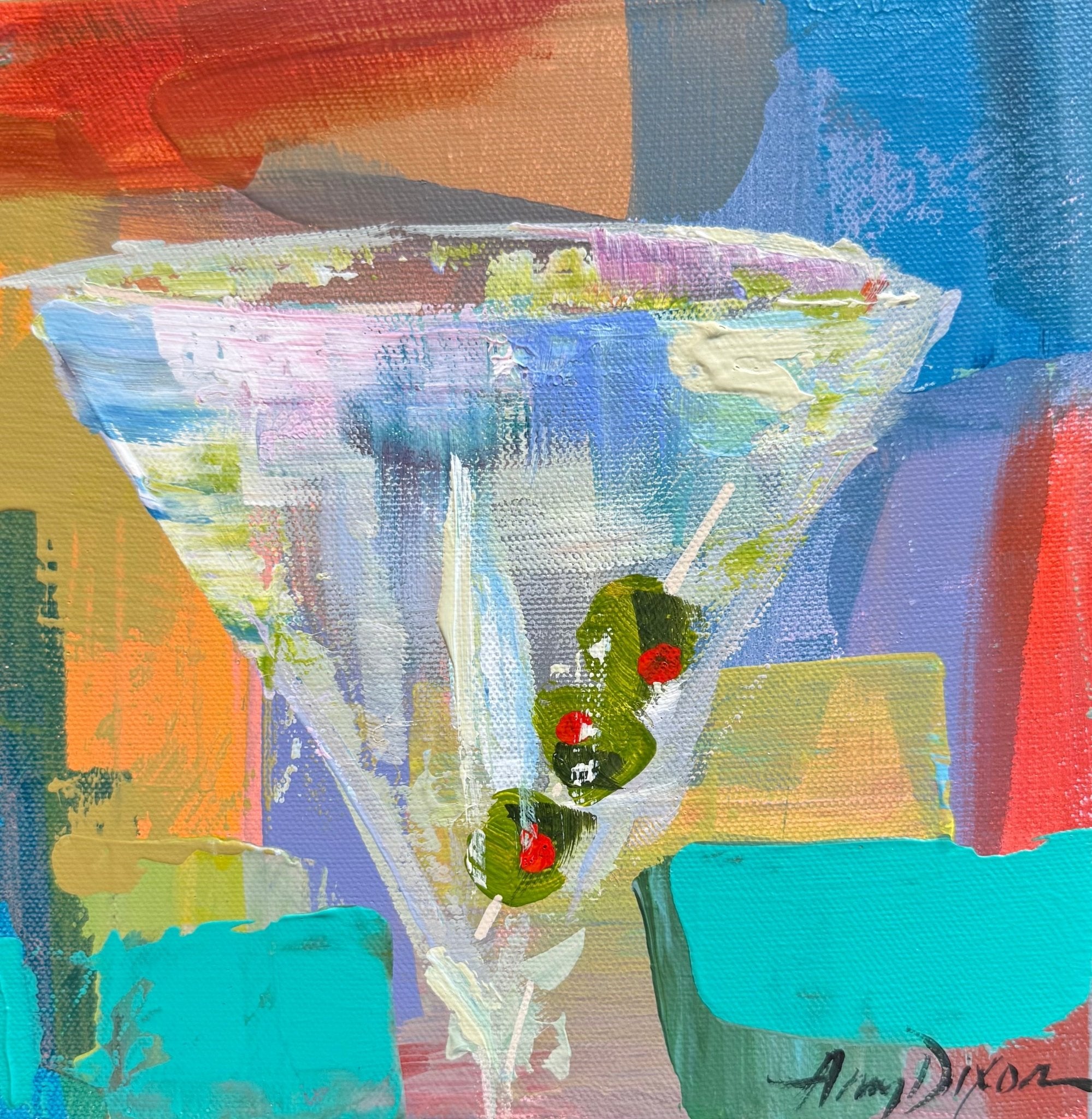 Extra Olives Please No.1 by Amy Dixon at LePrince Galleries