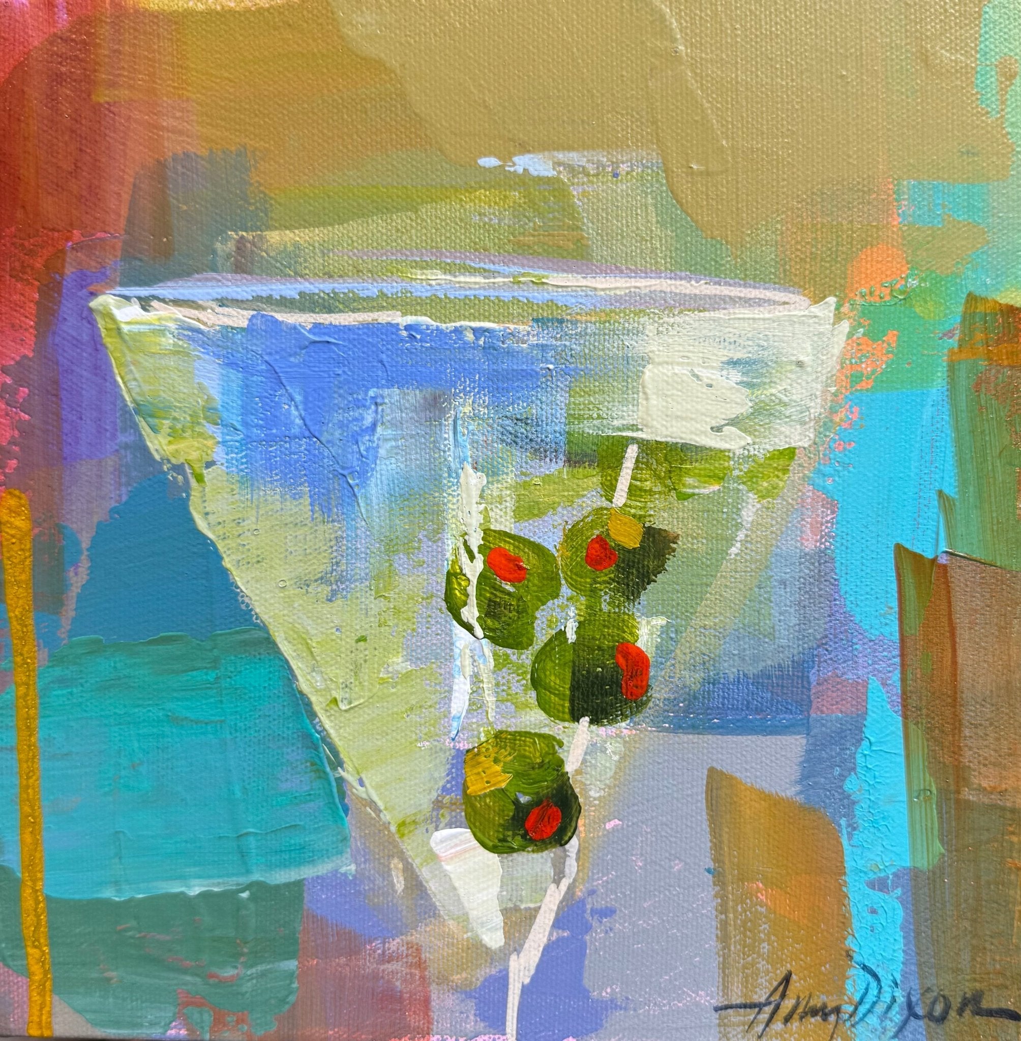 Extra Olives Please, No.2 by Amy Dixon at LePrince Galleries