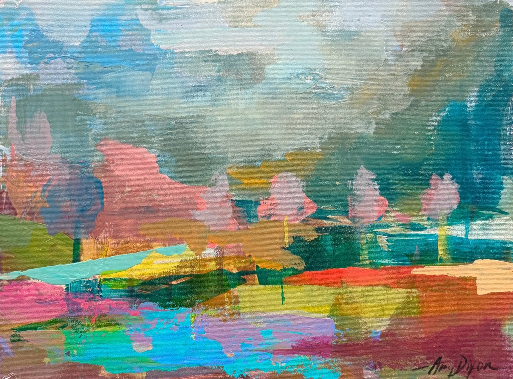 Gray Skies by Amy Dixon at LePrince Galleries