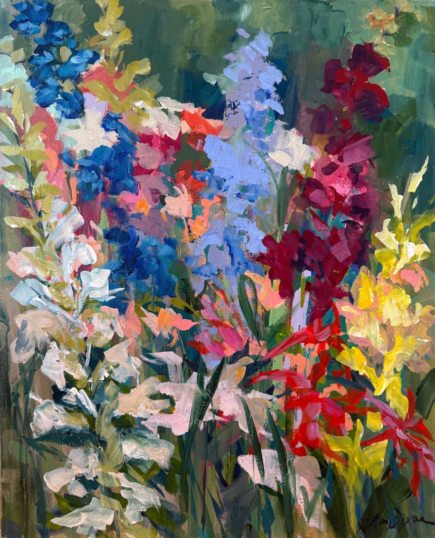 Late Summer Showoffs by Amy Dixon at LePrince Galleries