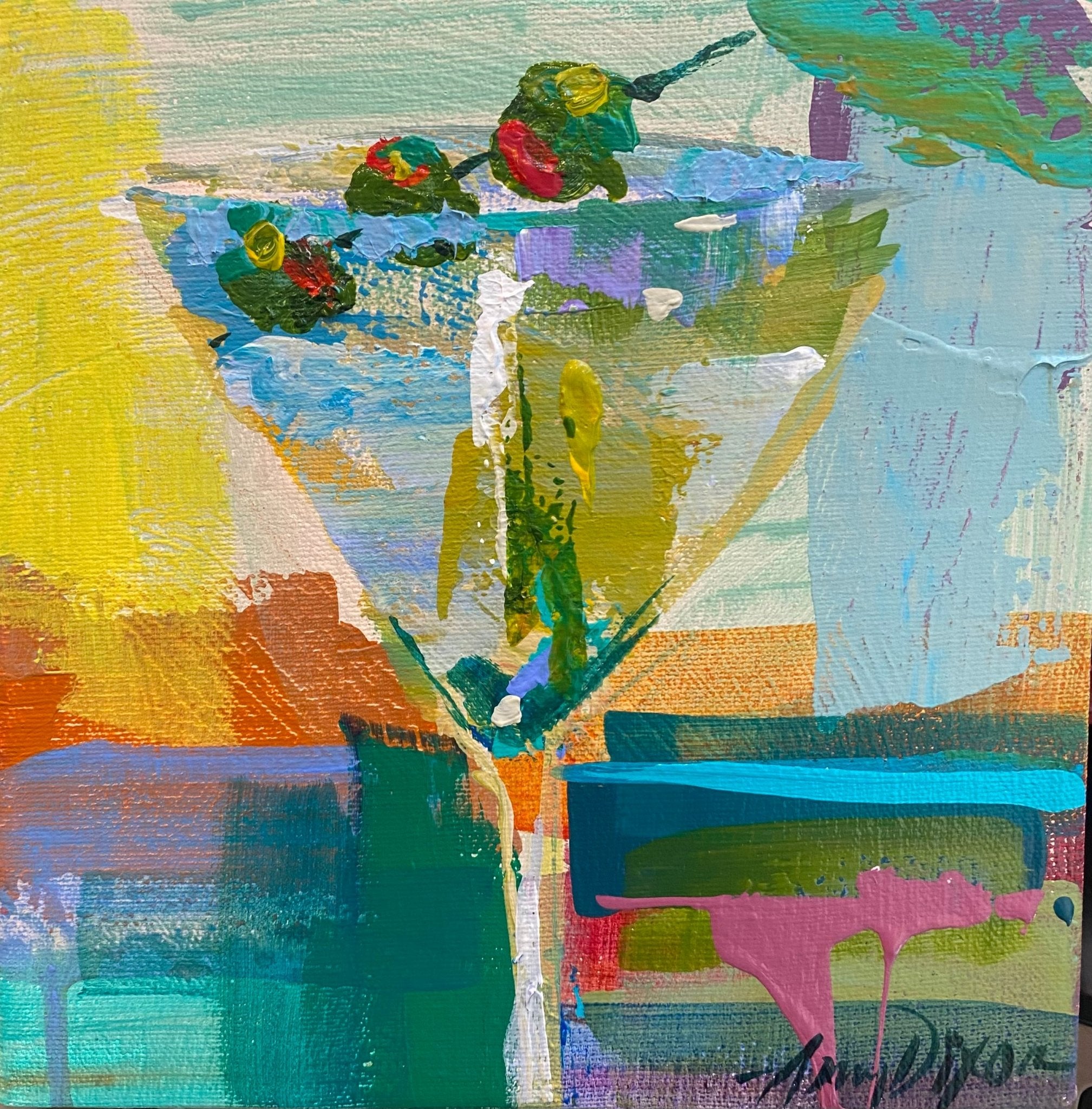 Martini, 3 on Top by Amy Dixon at LePrince Galleries