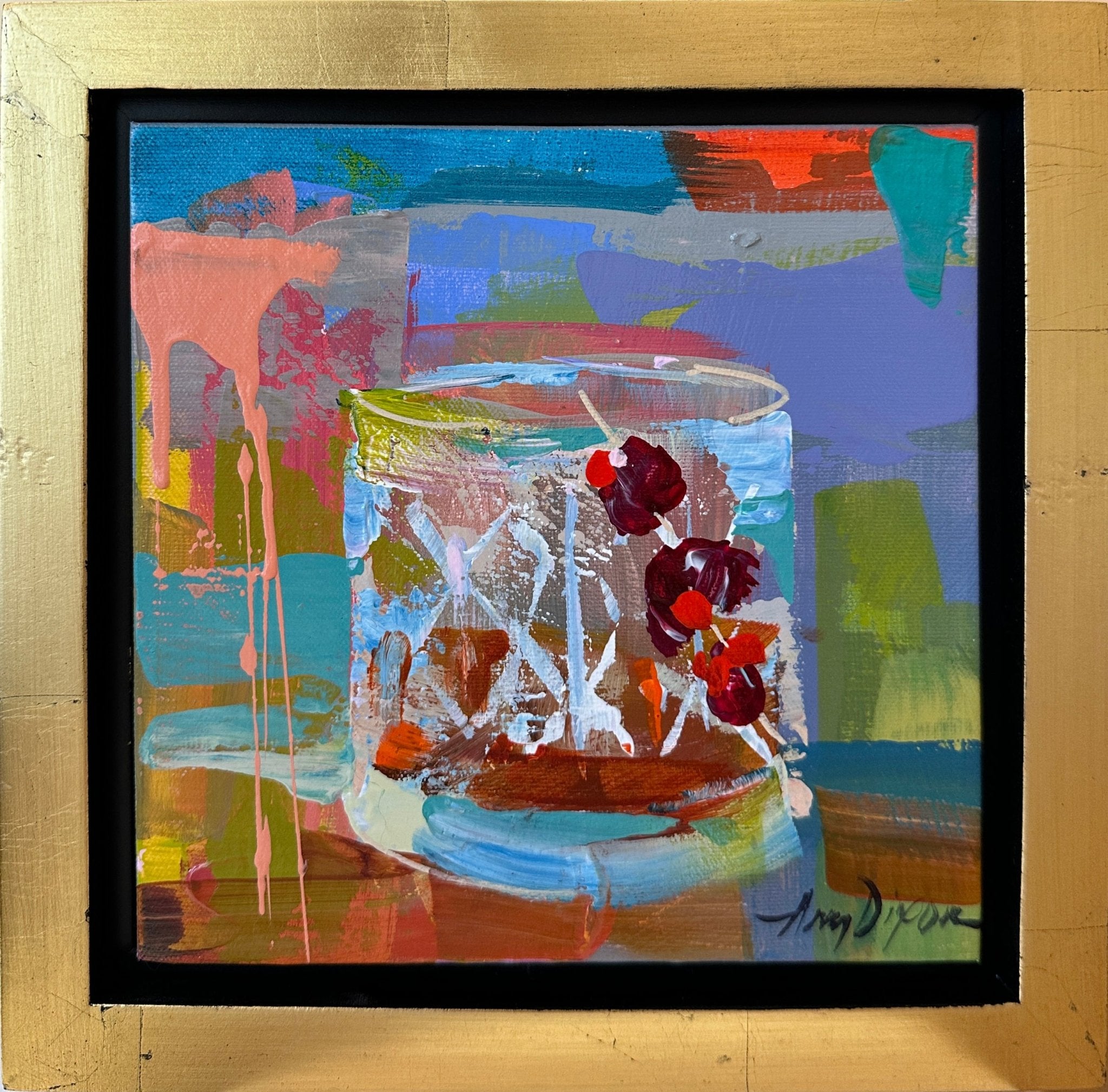 Old Fashion, Three Cherries by Amy Dixon at LePrince Galleries